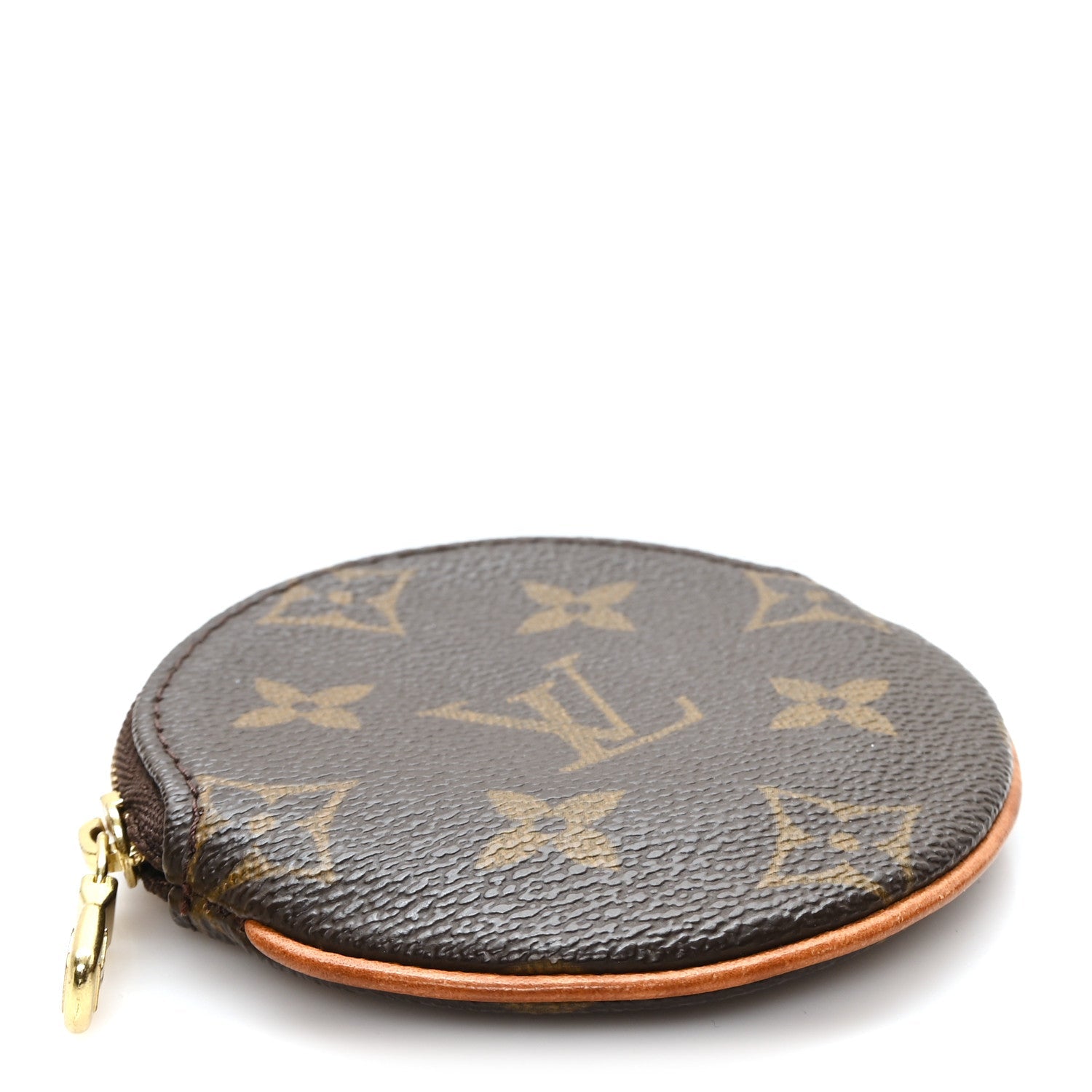 Monogram Round Coin Purse