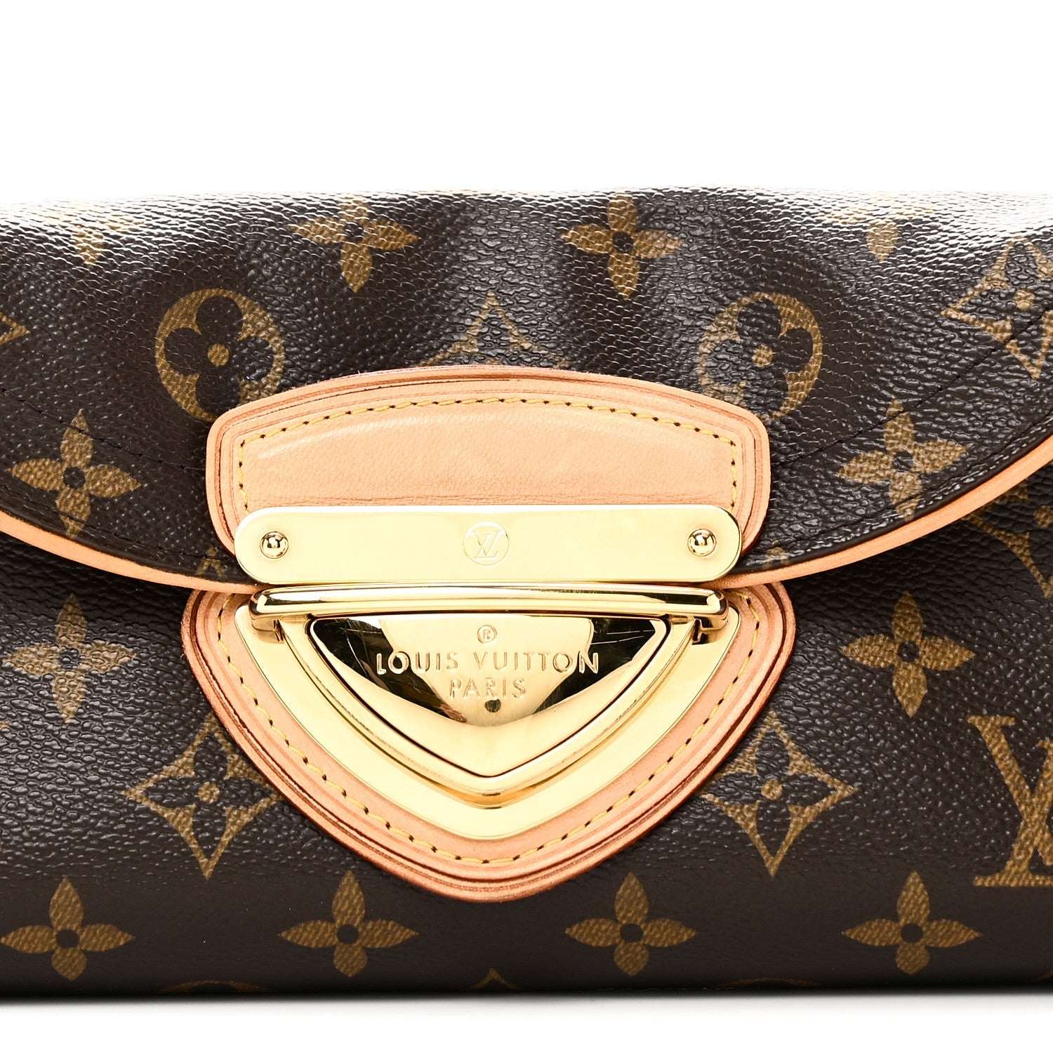 Monogram Beverly Clutch