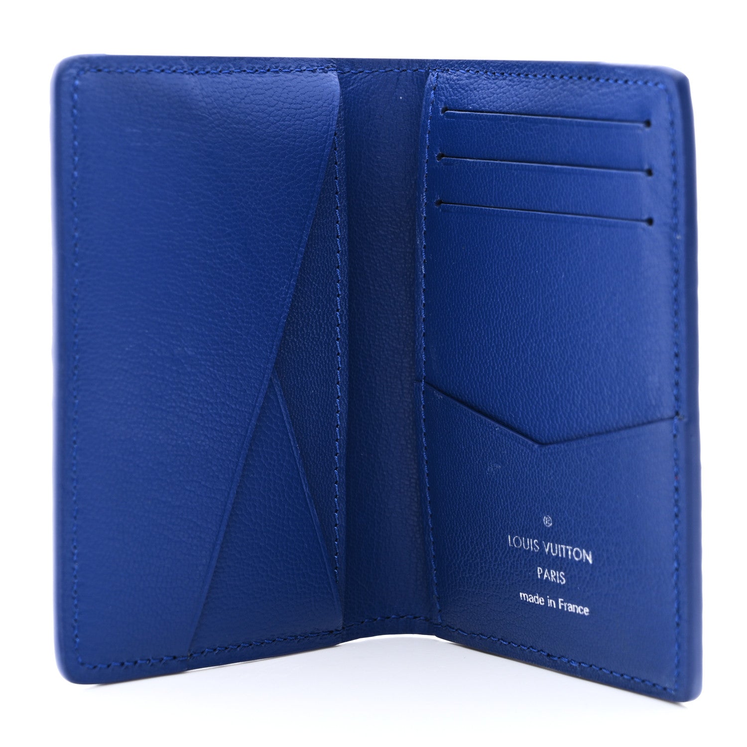 Crocodile Pocket Organizer Bleu De Methylene