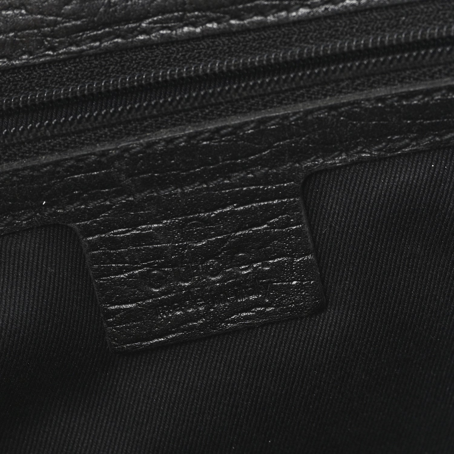 Monogram Bamboo Handle Bag Black