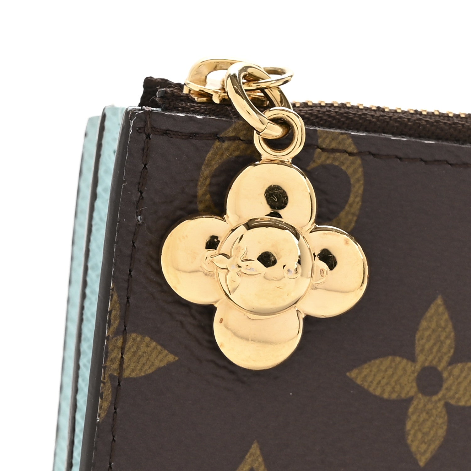 Monogram Snow Show Lisa Wallet Azur Frost
