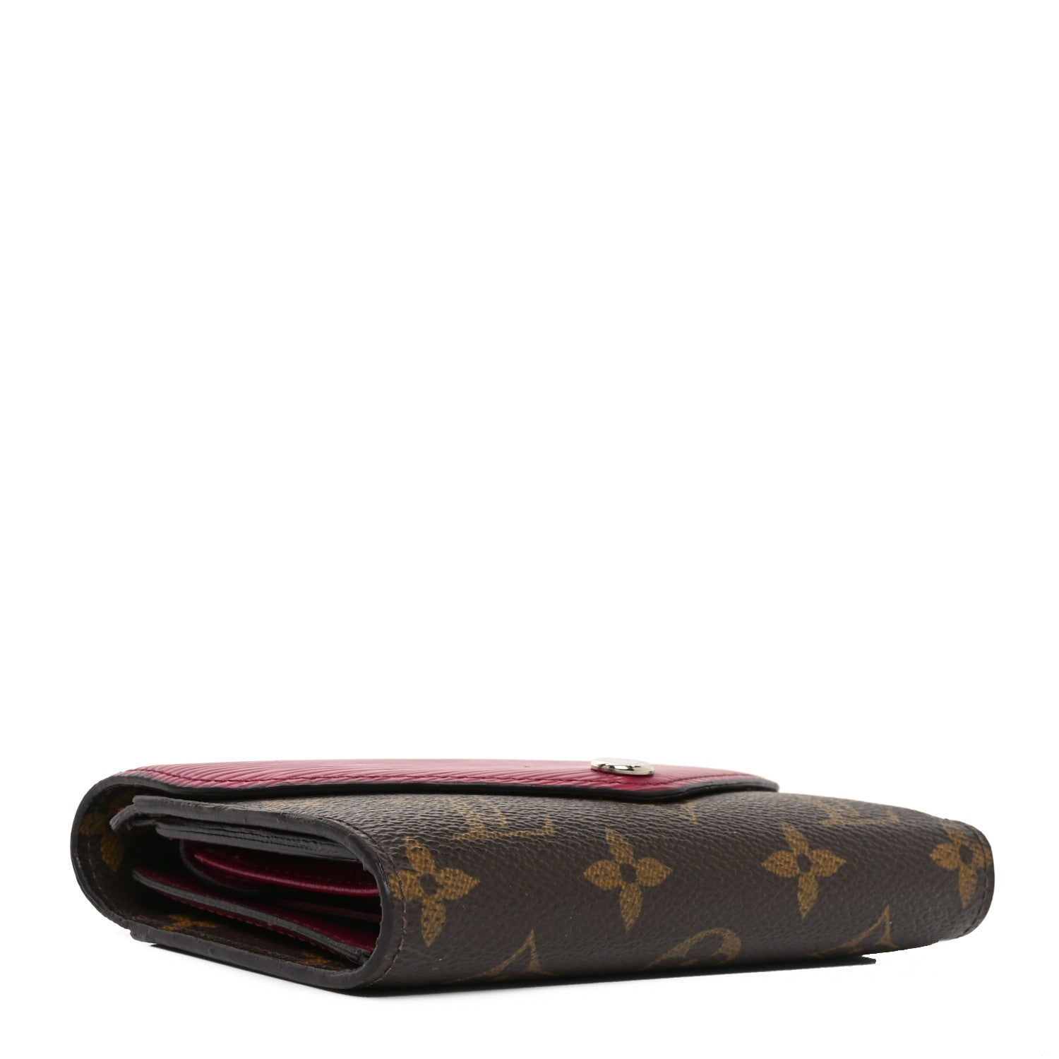 Epi Monogram Marie-Lou Compact Wallet Fuchsia
