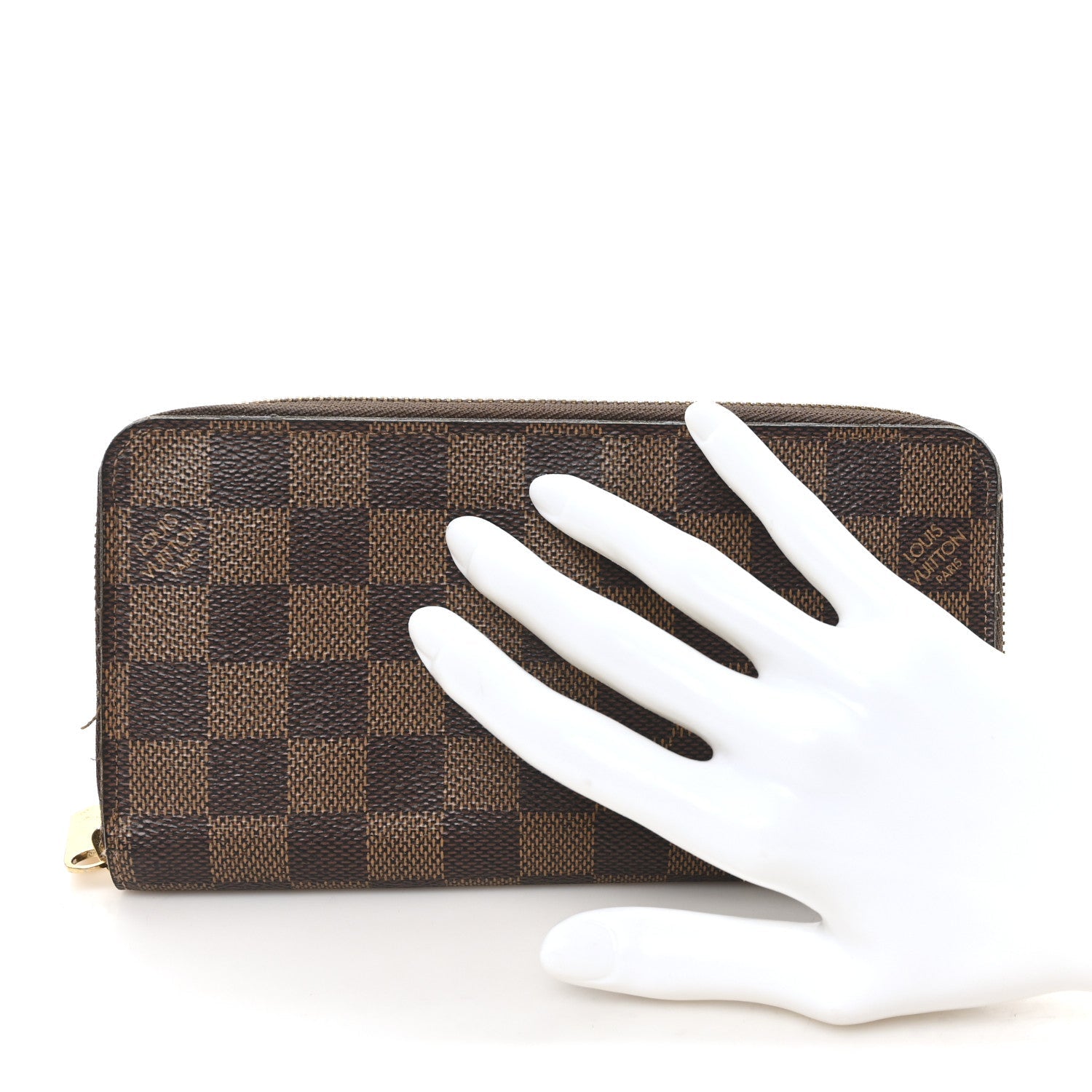 Damier Ebene Zippy Wallet