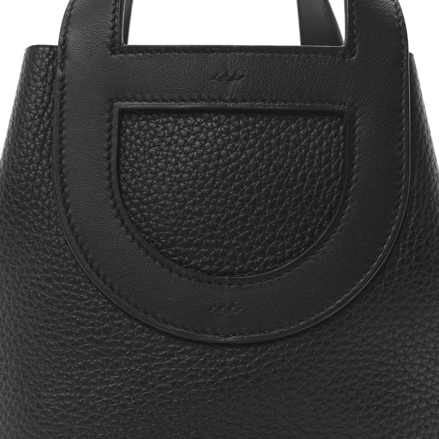 Taurillon Clemence Swift In-The-Loop 18 Bag Black