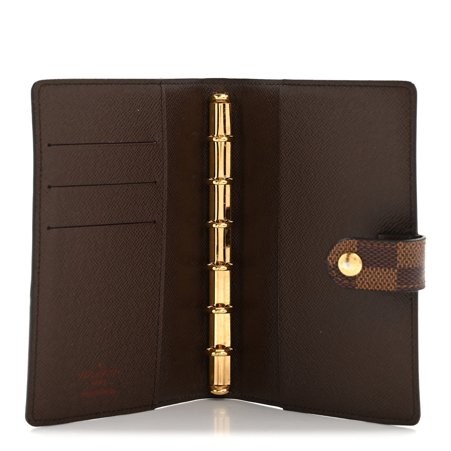 Damier Ebene Small Ring Agenda Cover