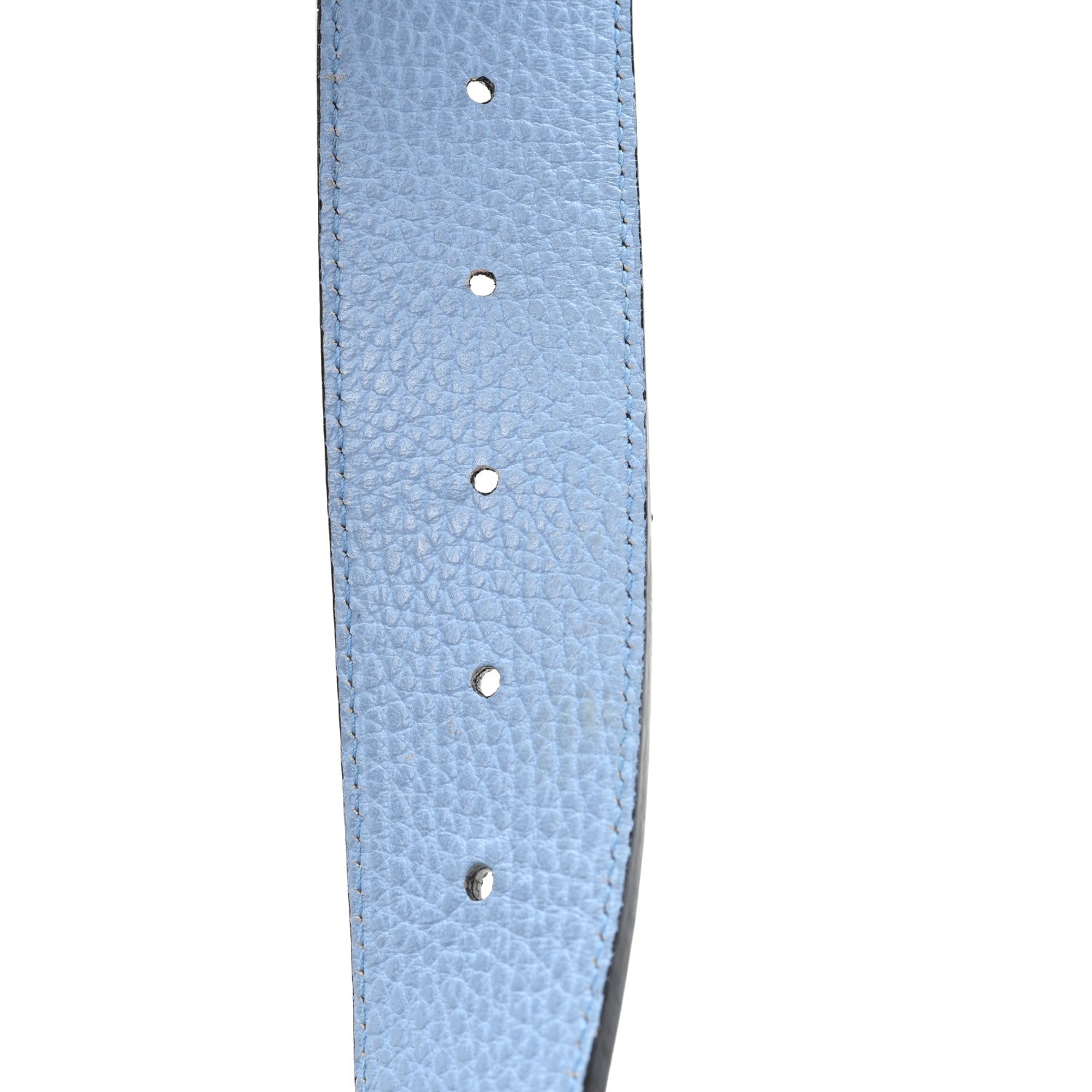 Dollar Calfskin 1973 Reversible Belt 90 36 Black Mineral Blue