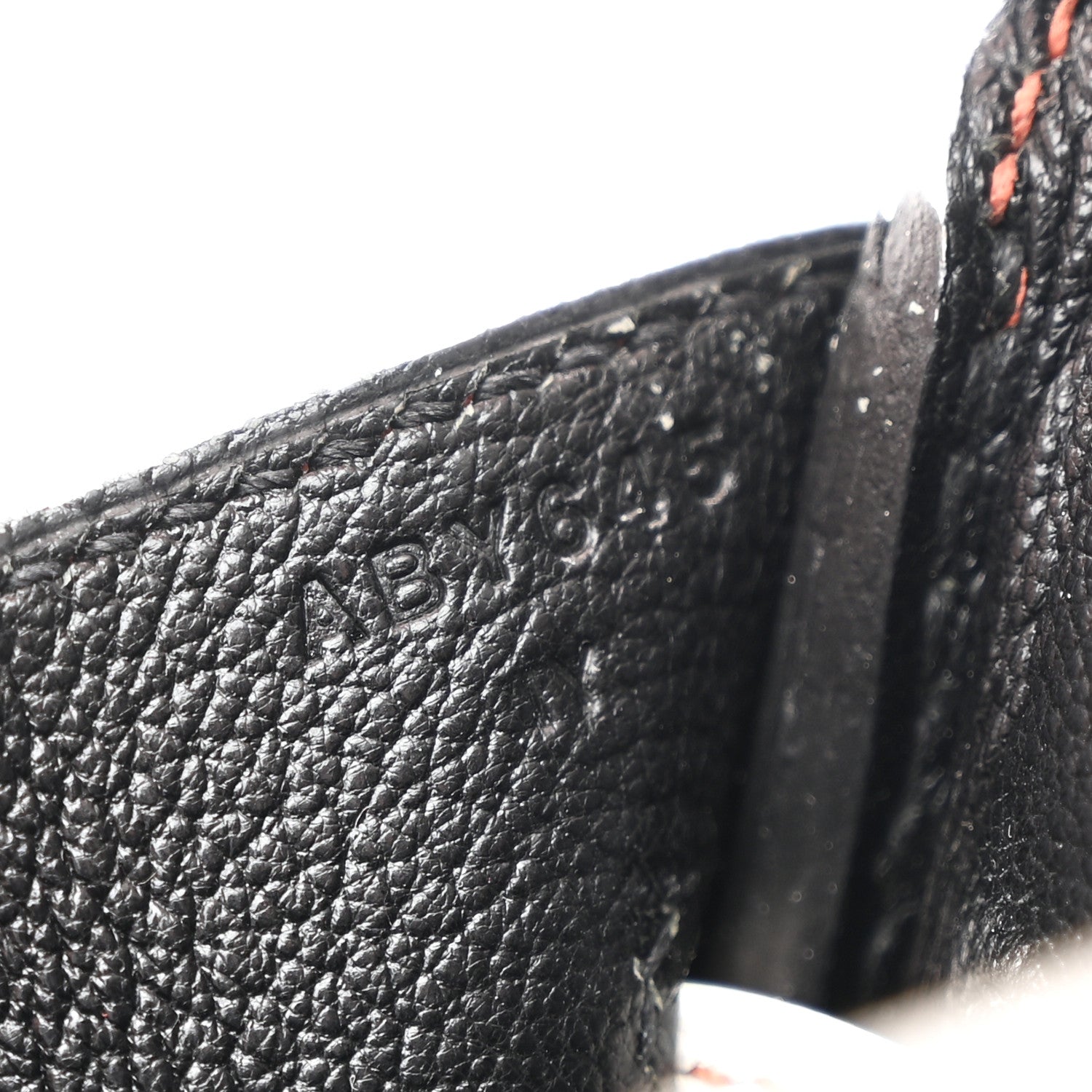 Taurillon Clemence Horseshoe Birkin 30 White Black