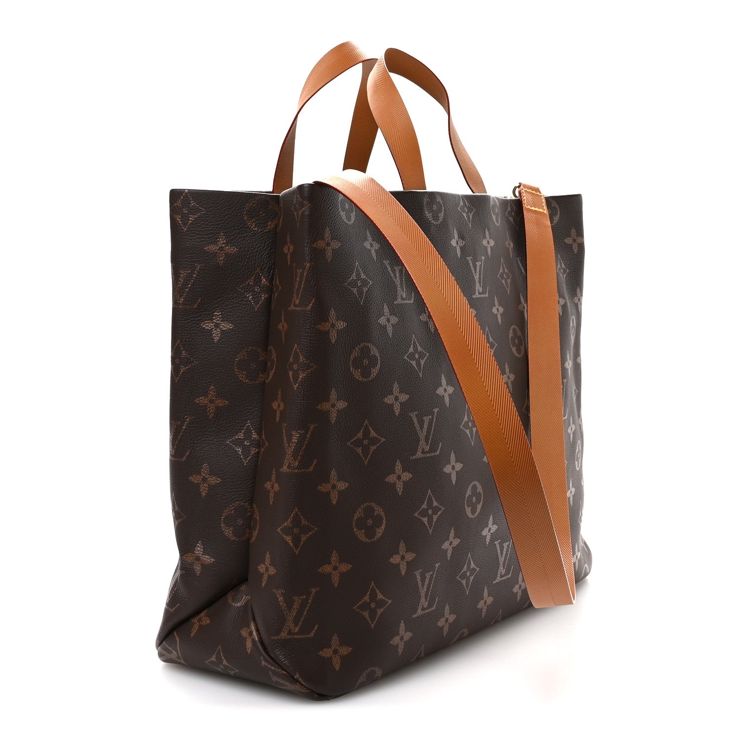Calfskin Monogram Shopper Tote MM