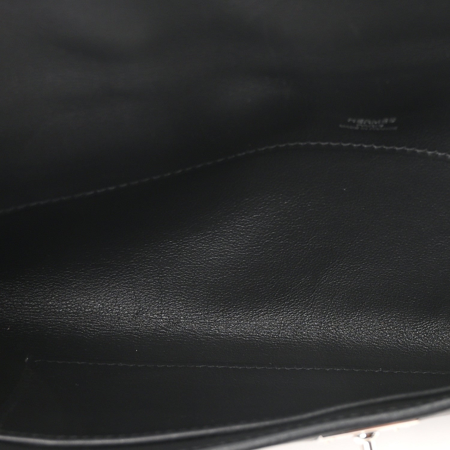 Swift Kelly Cut Clutch Pochette Black