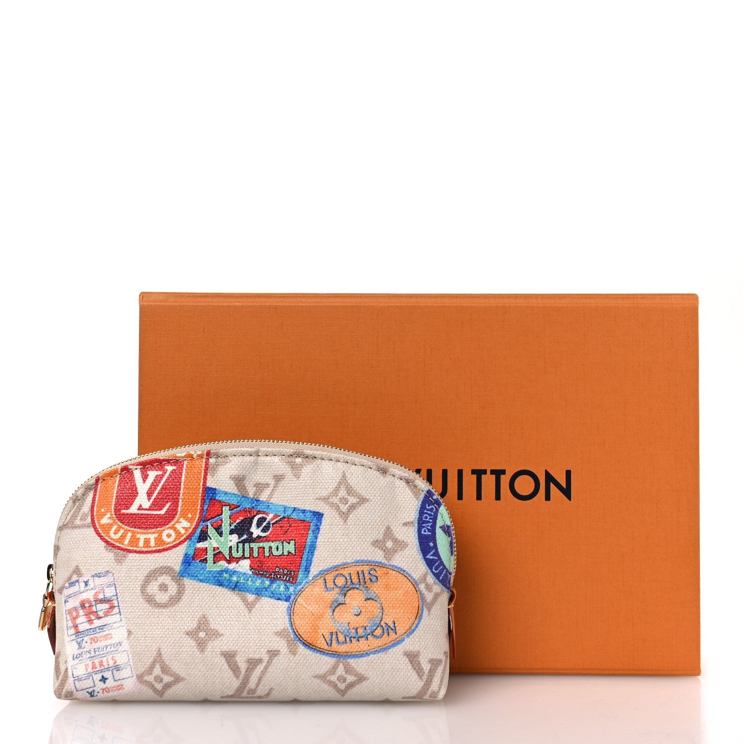 Monogram Flight Mode Cosmetic Pouch Dune