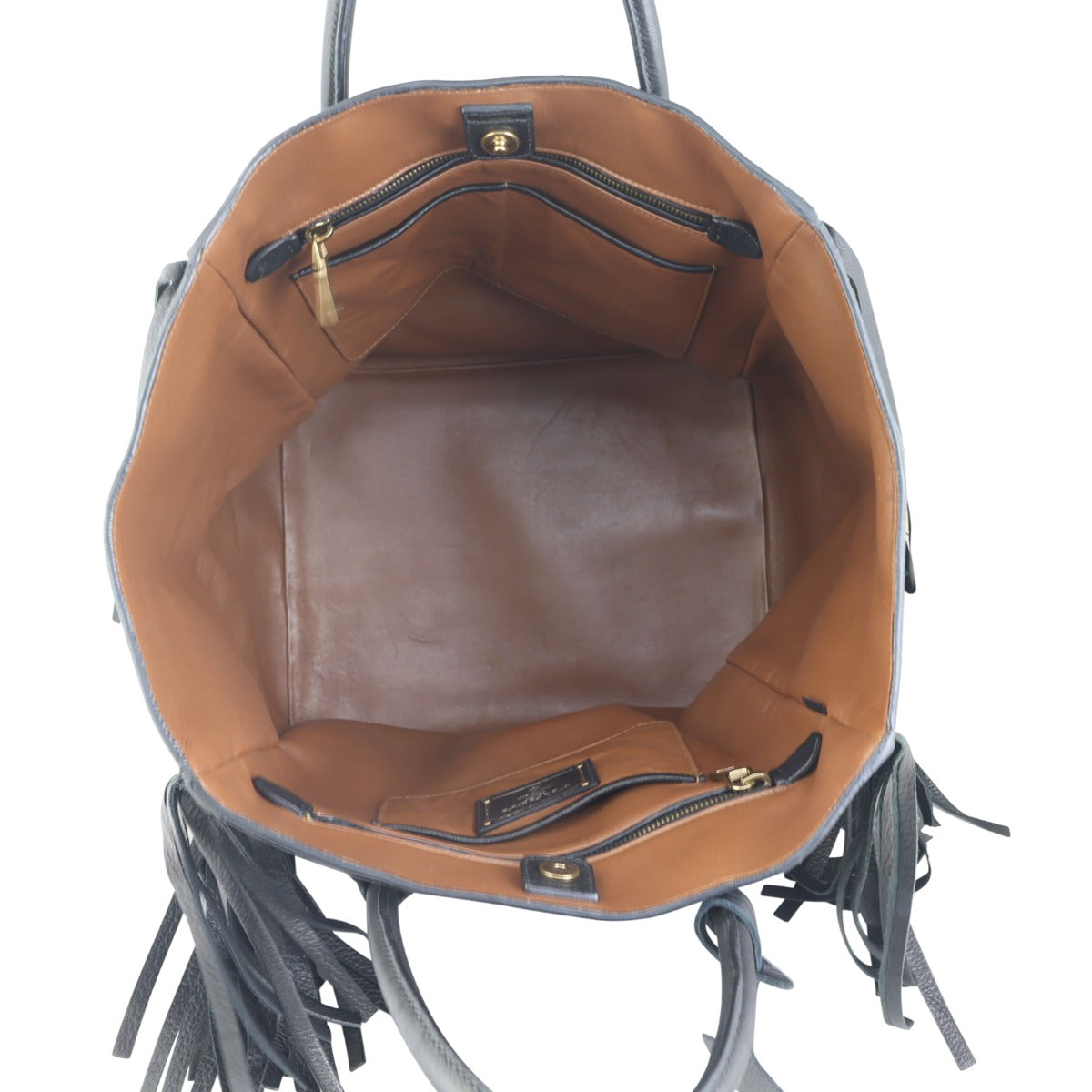 Prada Cervo Fringe Tote