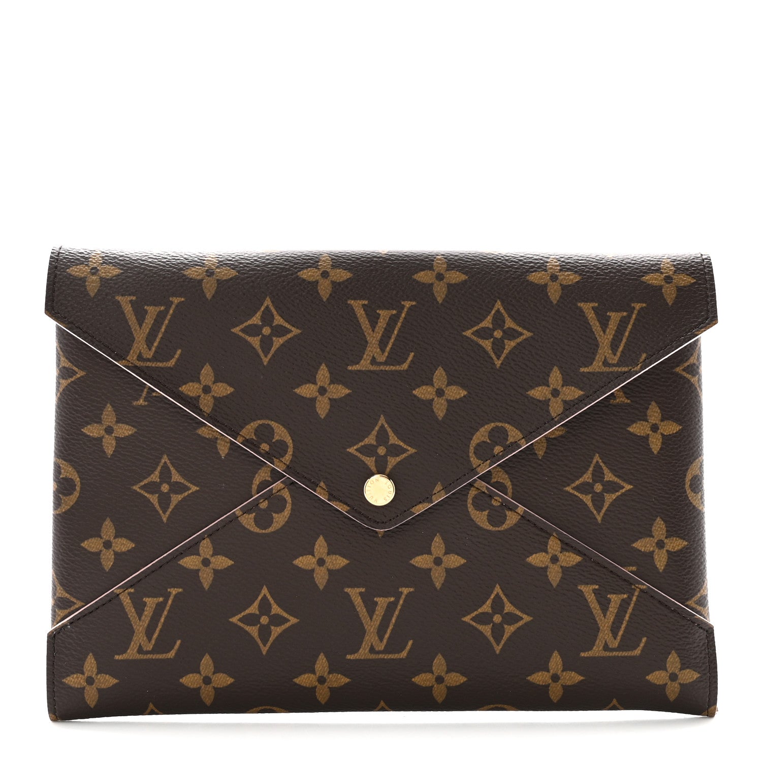 Monogram Large Kirigami Pochette Insert Rose Ballerine
