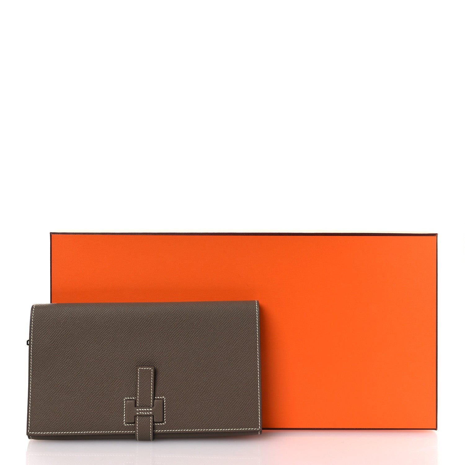 Epsom New H Passant Toutenmain Wallet Etoupe