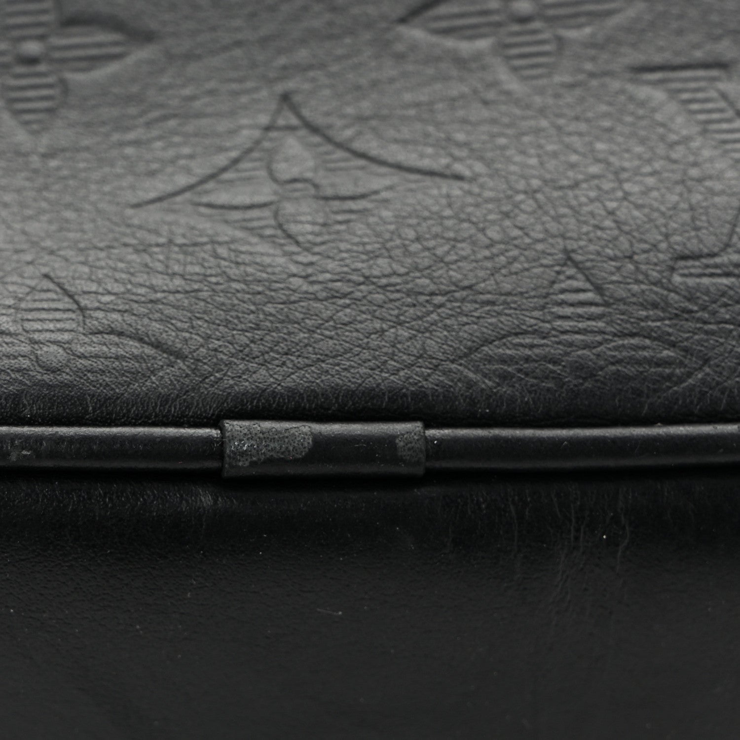 Calfskin Monogram Shadow Danube PM Black