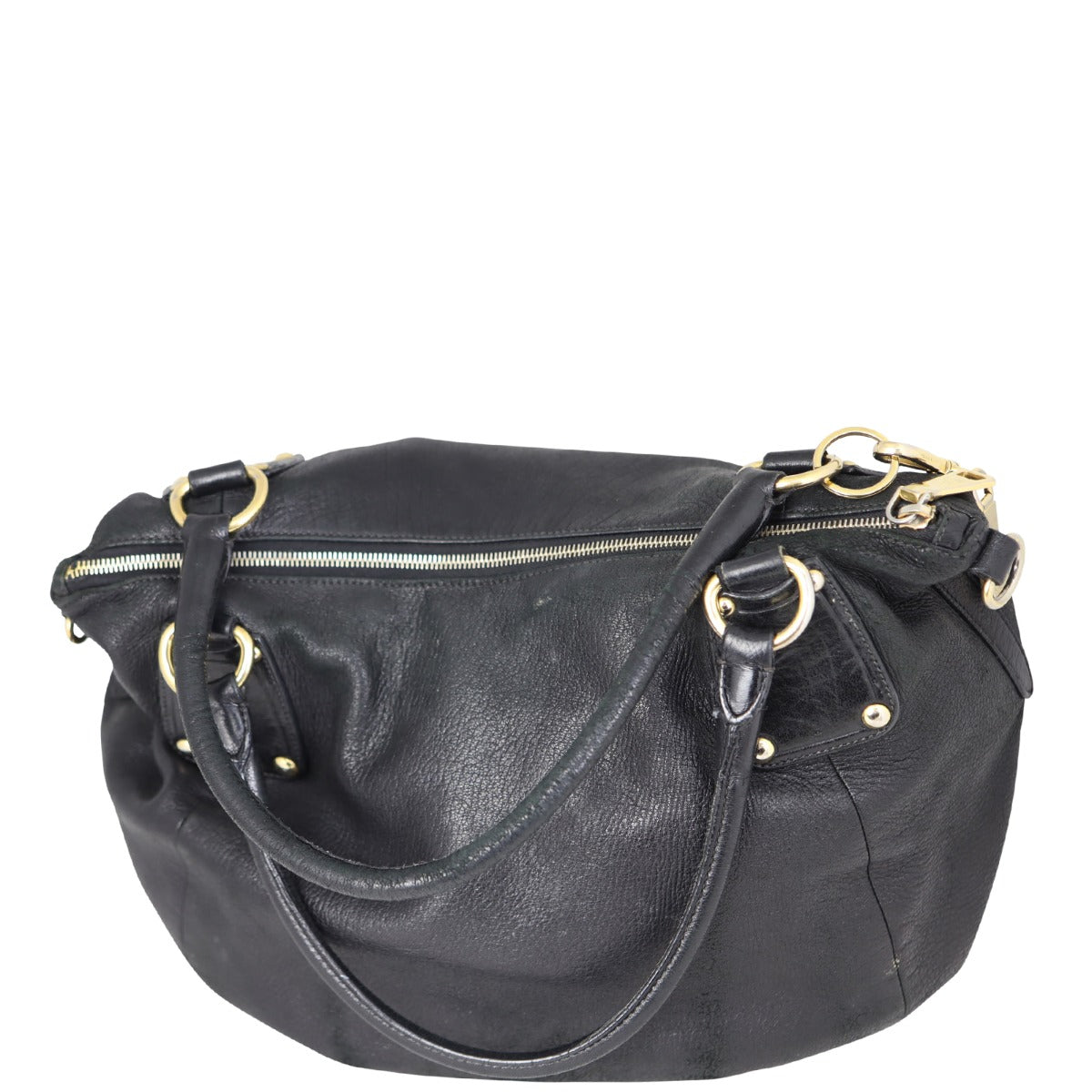 Prada Cervo Shine Two Way Tote