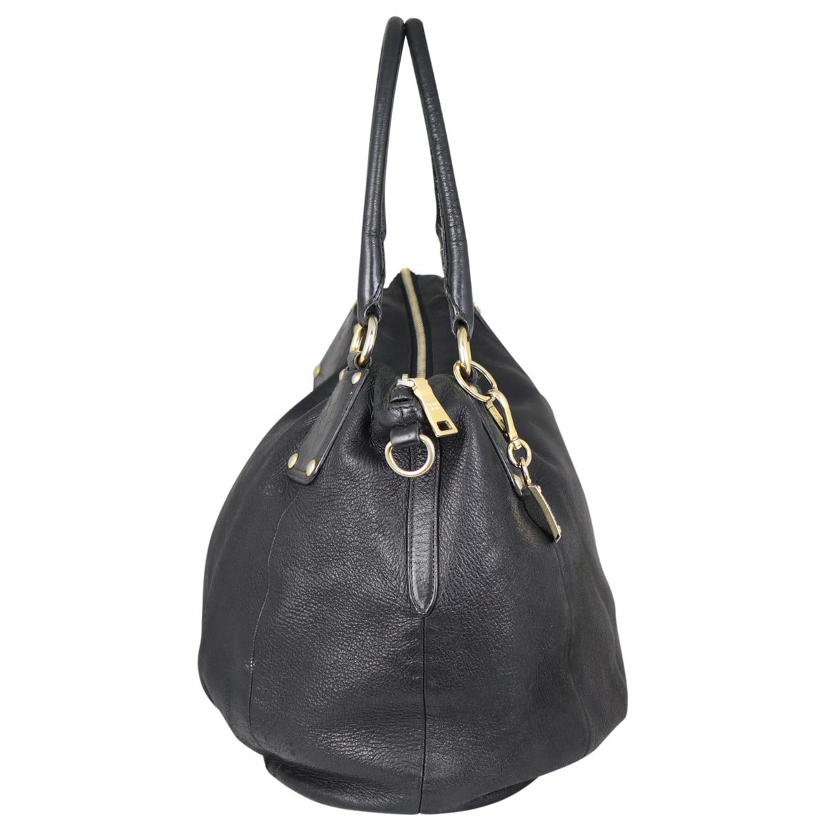 Prada Cervo Shine Two Way Tote