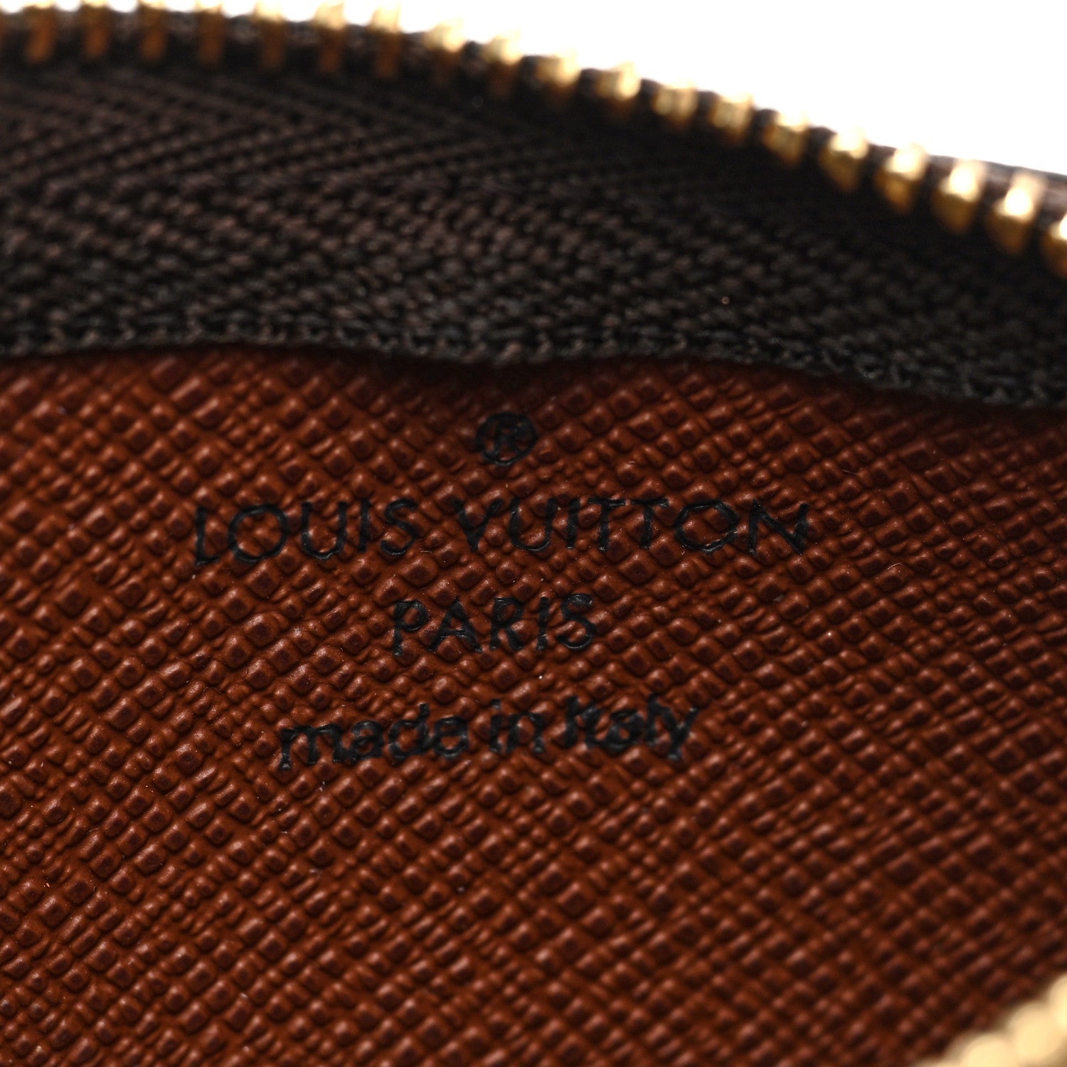 Monogram Key Pouch