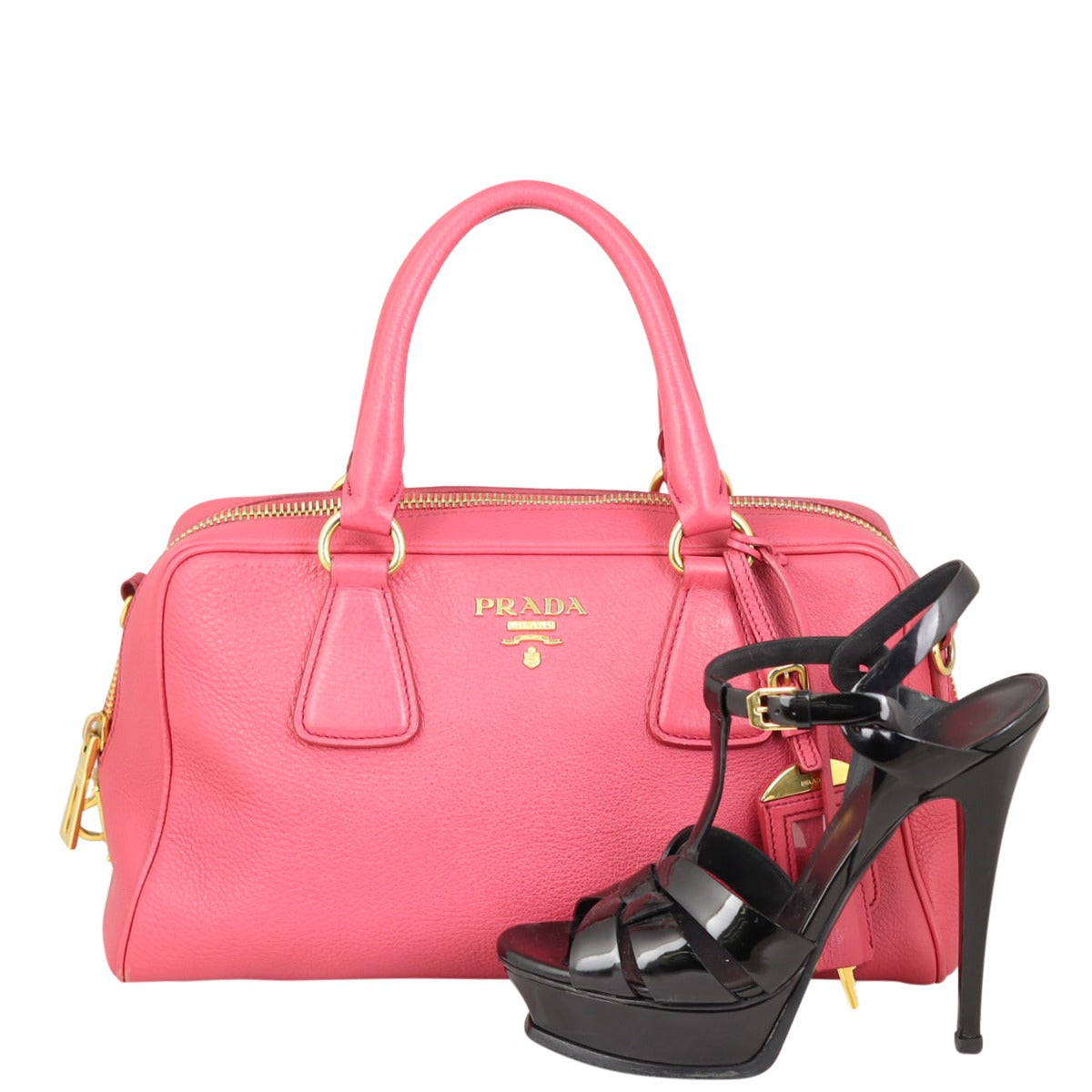 Prada Vitello Daino Bowler