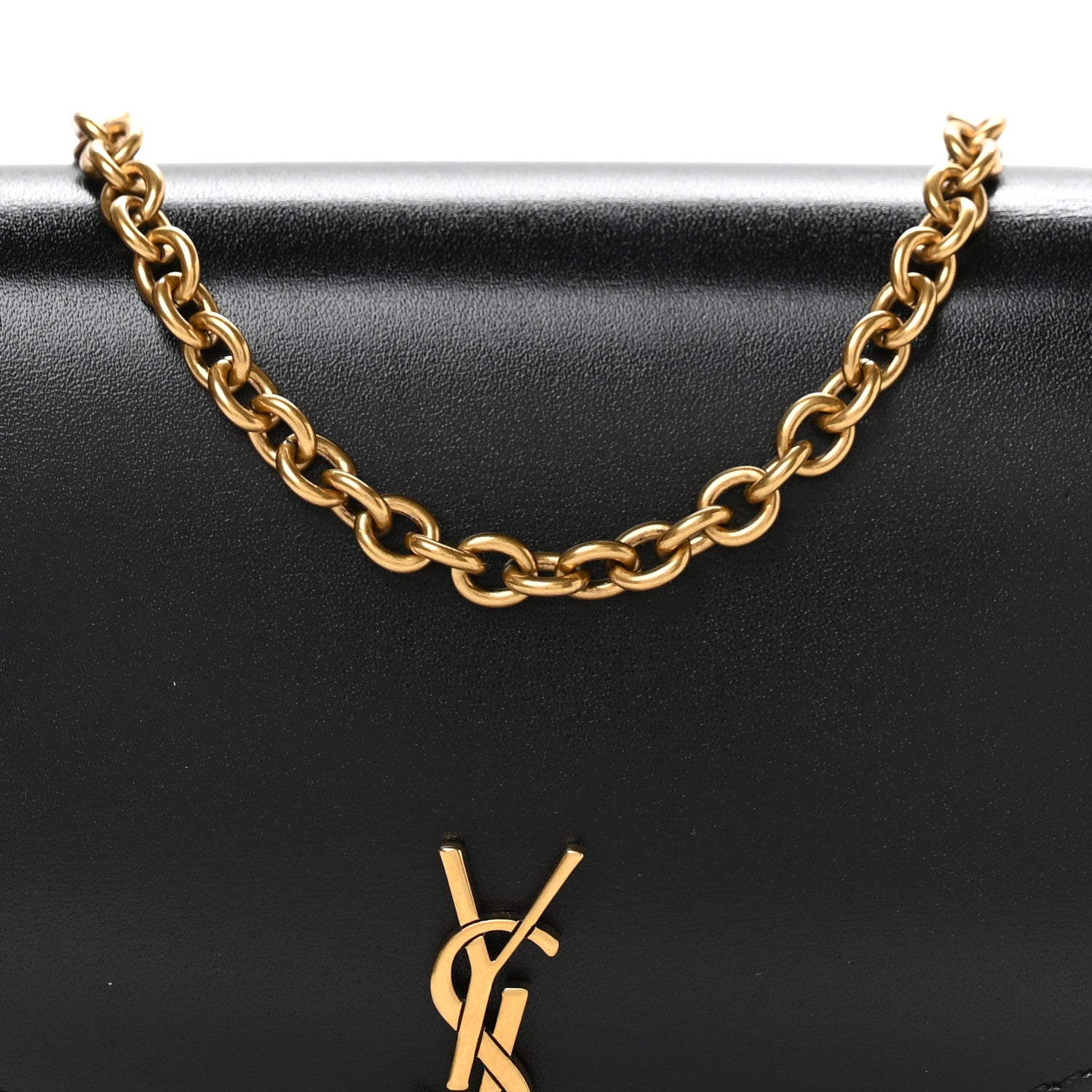 Box Calfskin Mini Purse On Chain Black