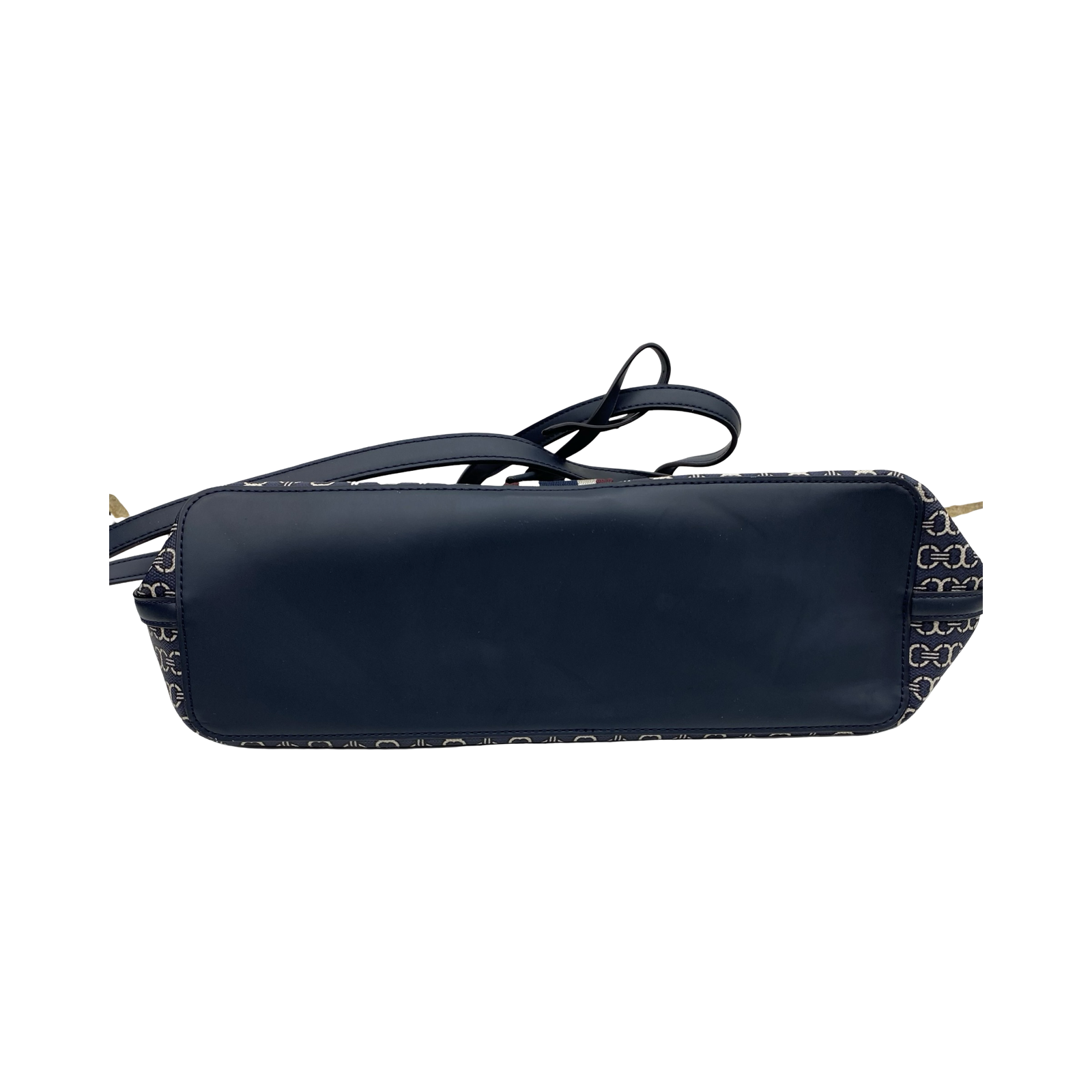 Handbag Designer By Tory Burch In Navy, Size:Medium