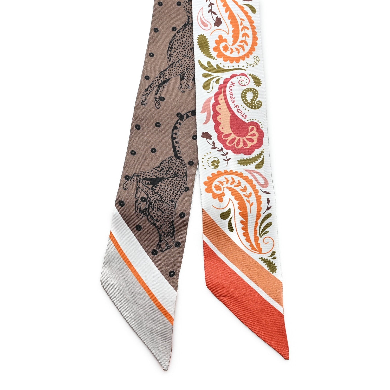 Silk Guepards Bandana Twilly
