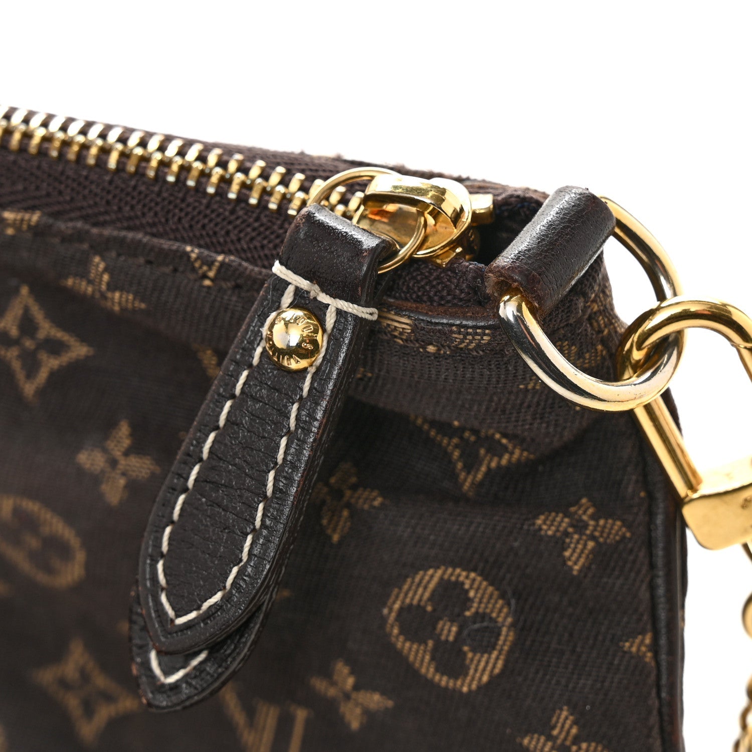 Monogram Idylle Mini Pochette Accessories Fusain