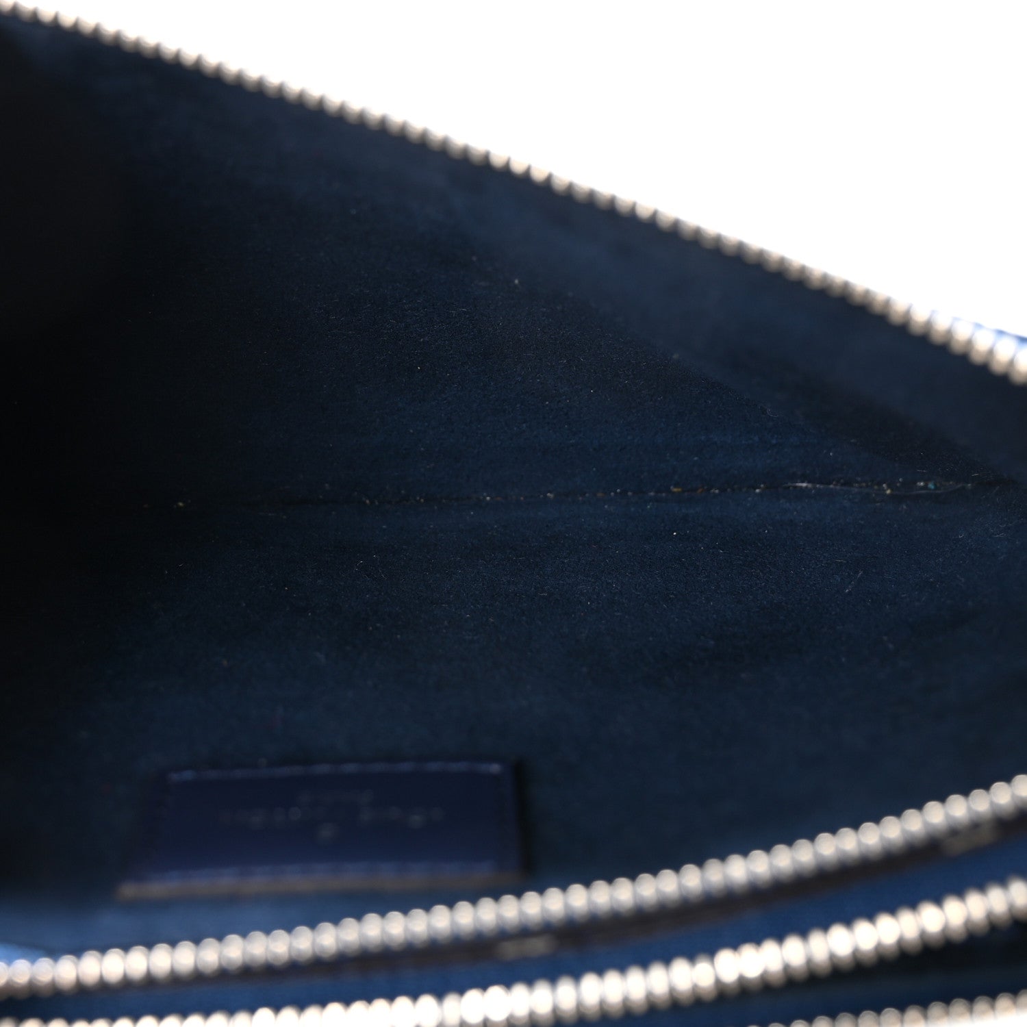 Monogram Giant Escale Double Zip Pochette Blue