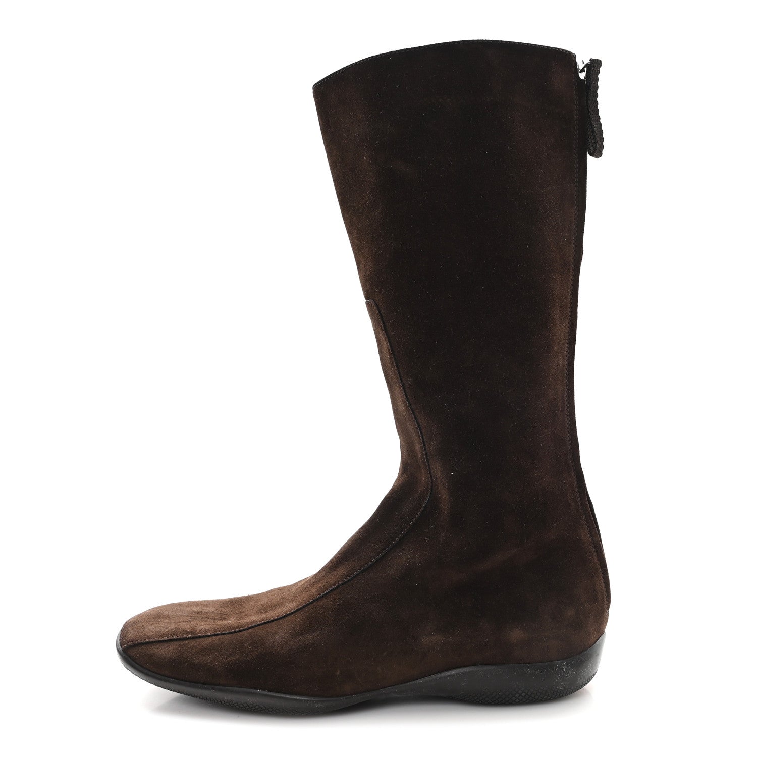 Suede Boots 36.5 Brown