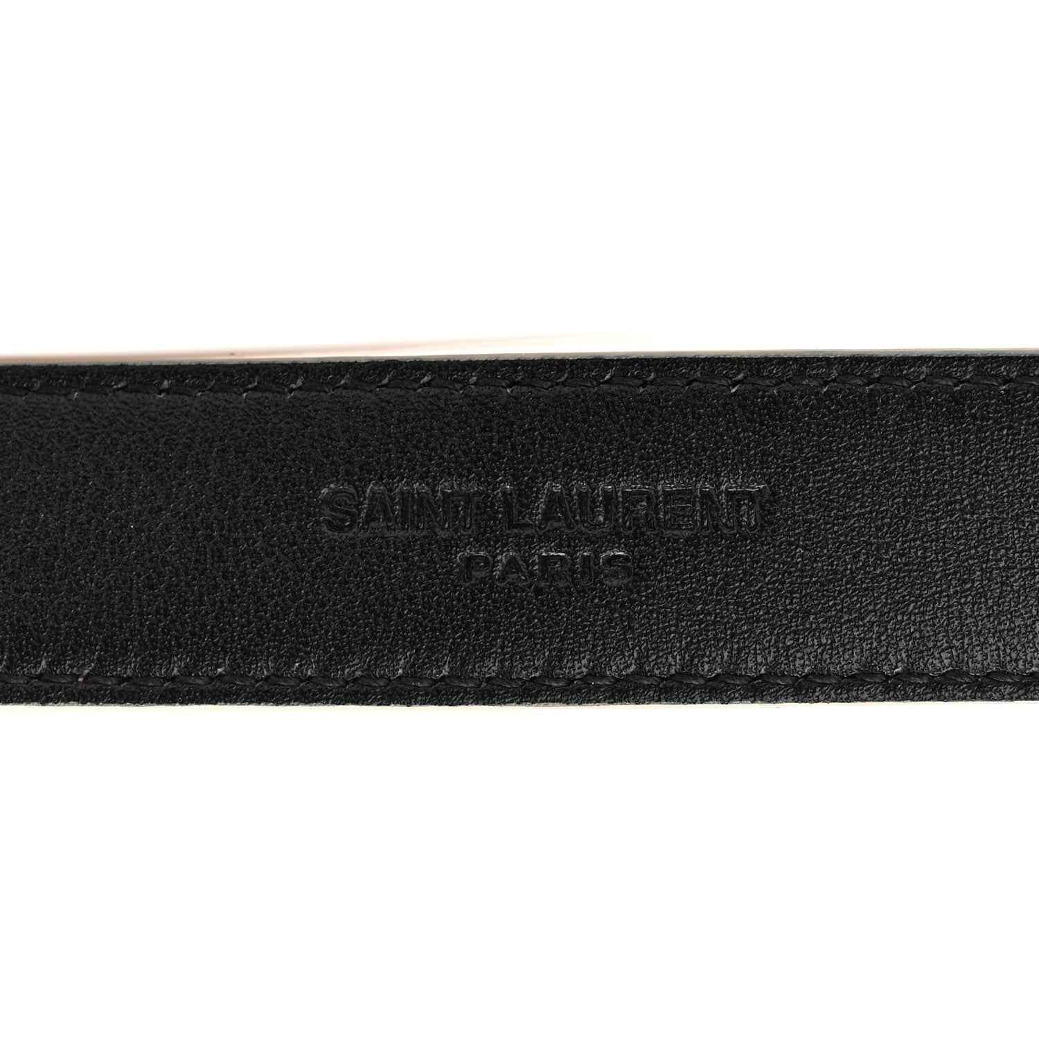 Smooth Calfskin Monogram Square Buckle Belt 80 32 Dark Beige