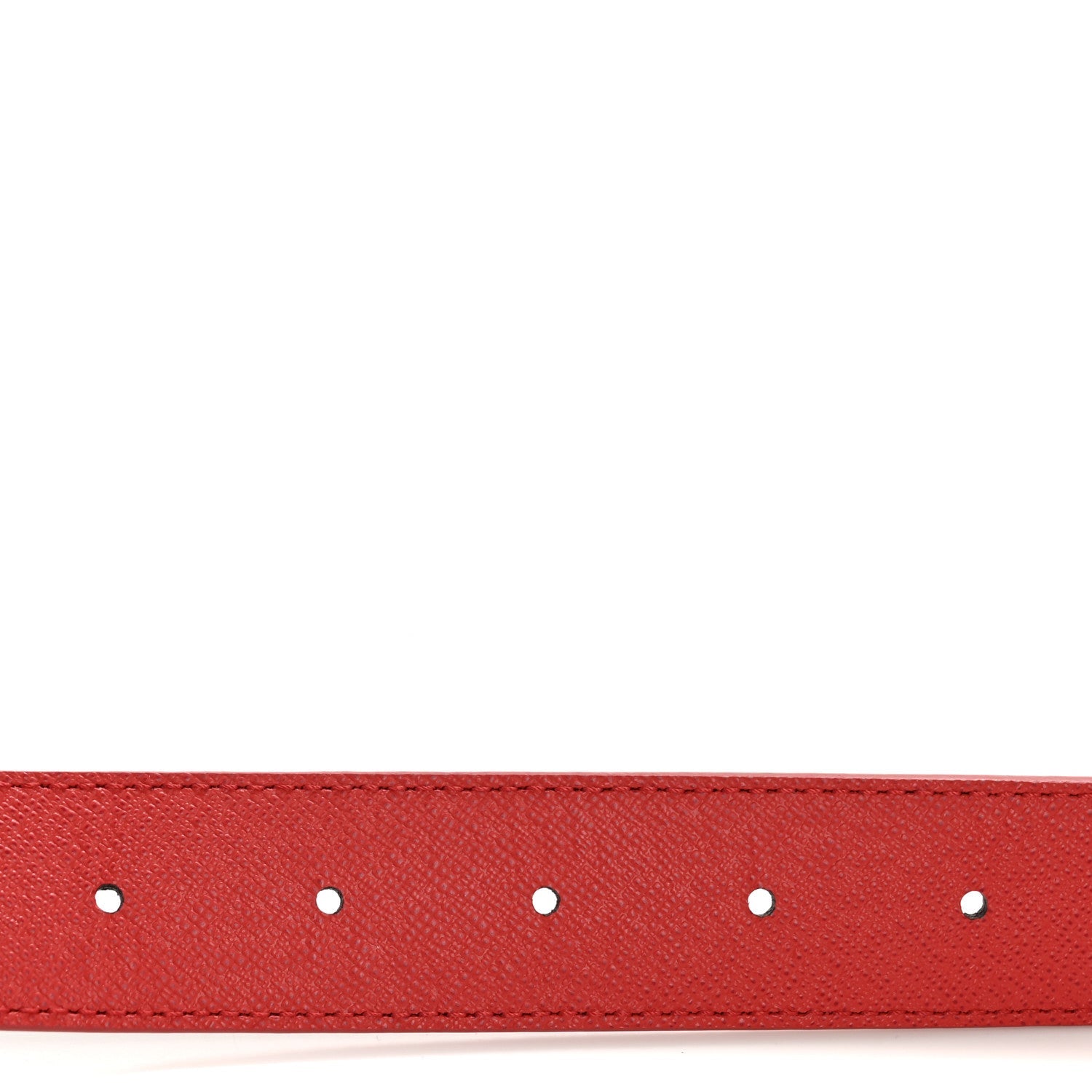 Monogram 30mm LV Initiales Reversible Belt 75 30 Coquelicot