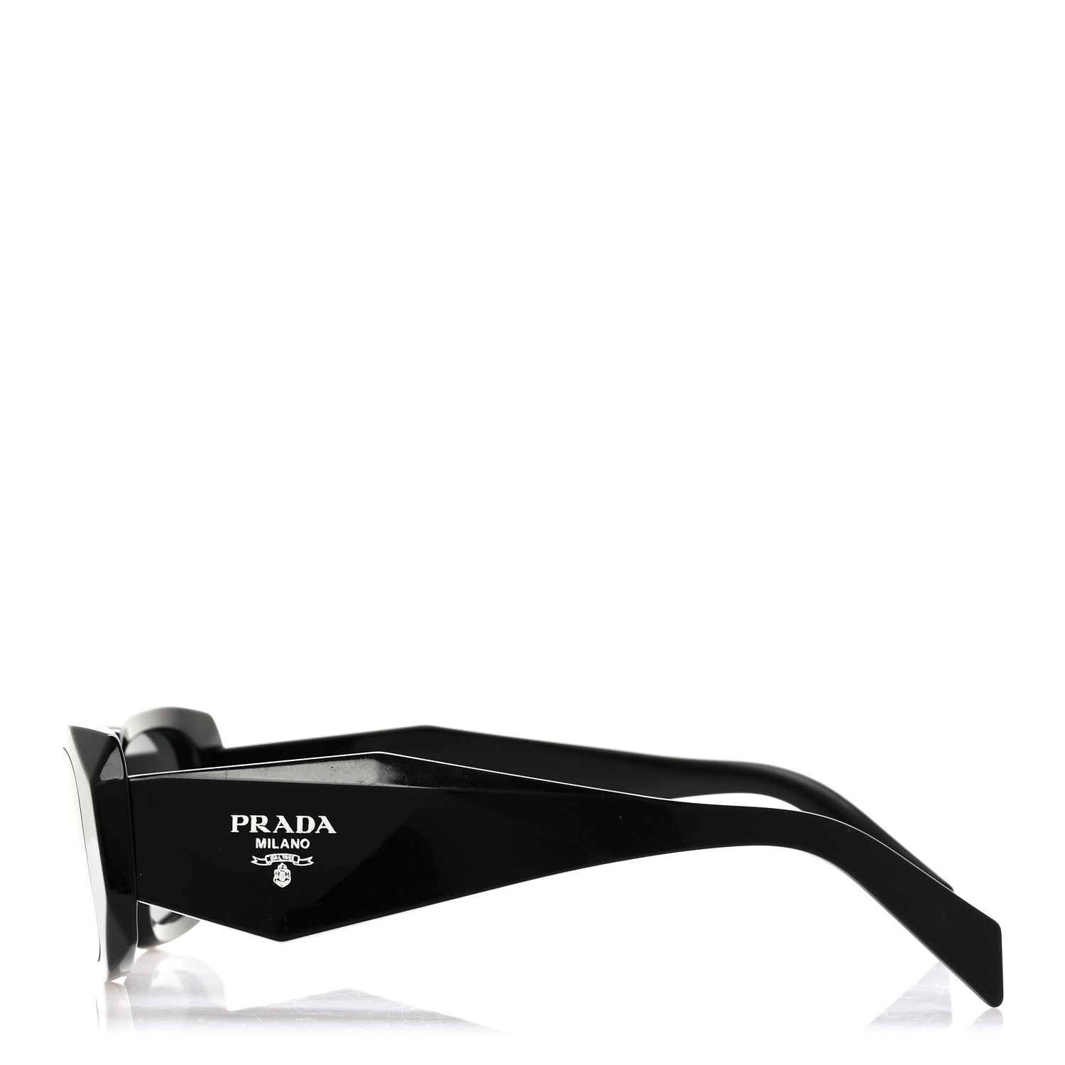 Acetate Symbole Sunglasses SPR 17W Black