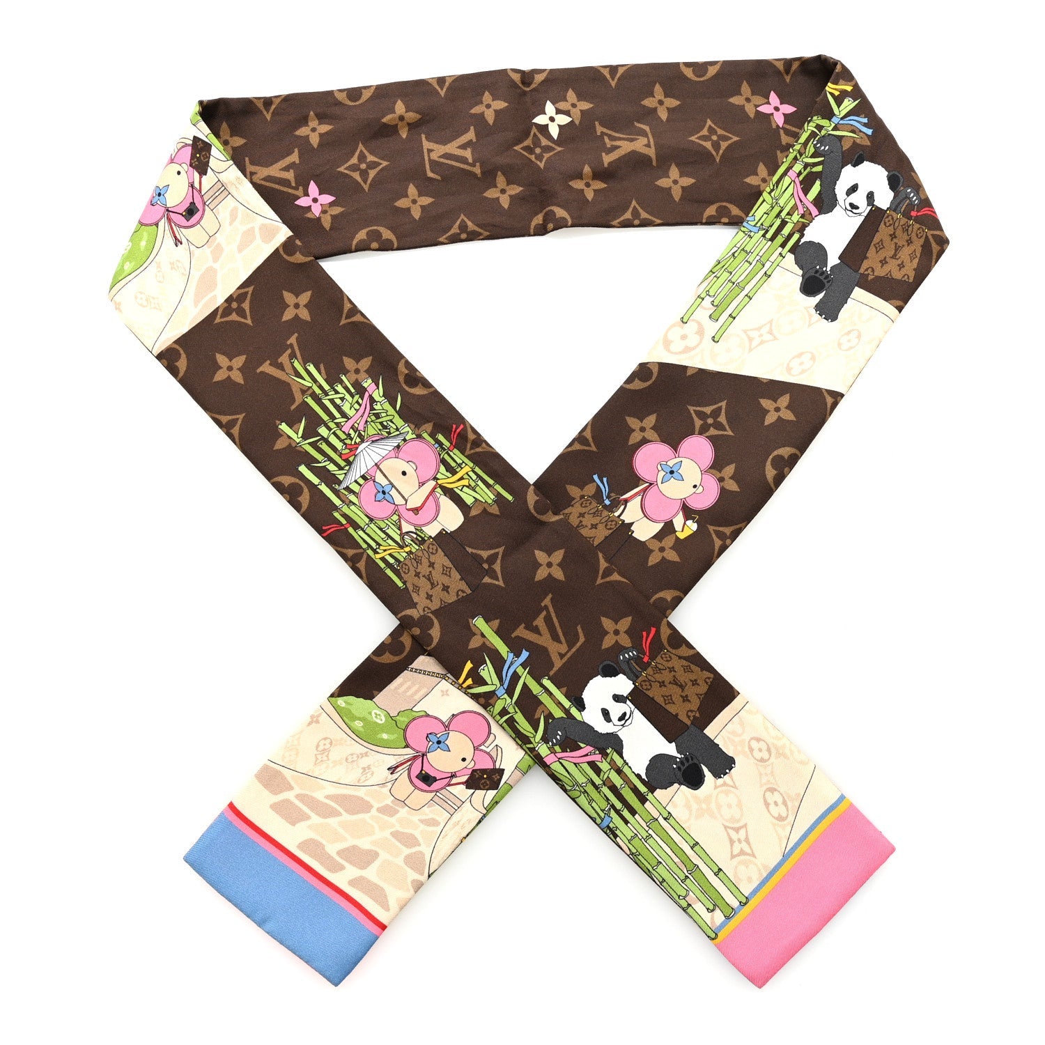 Silk Monogram 2021 Christmas Animation China Bandeau