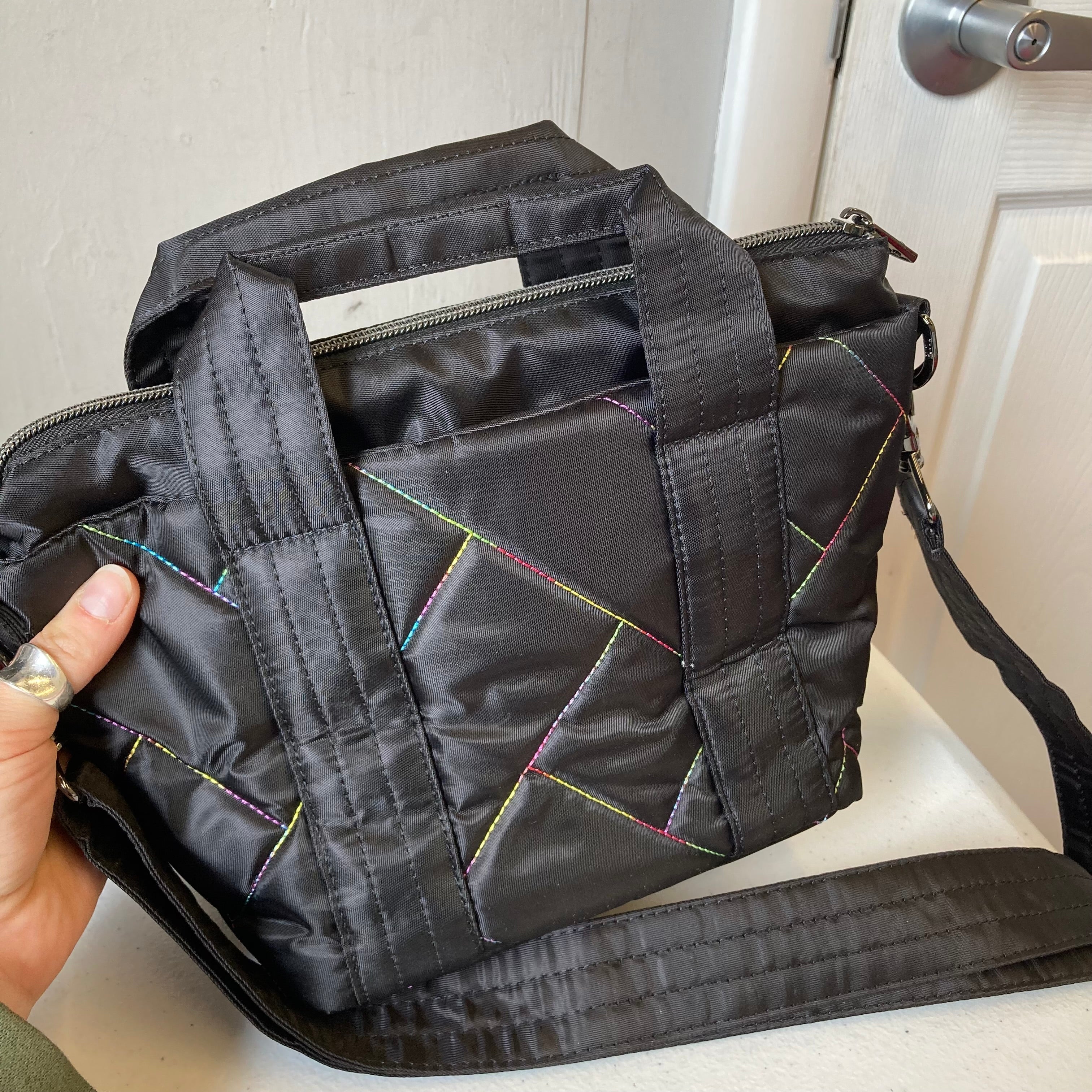 Handbag By Lug In Black, Size:Small