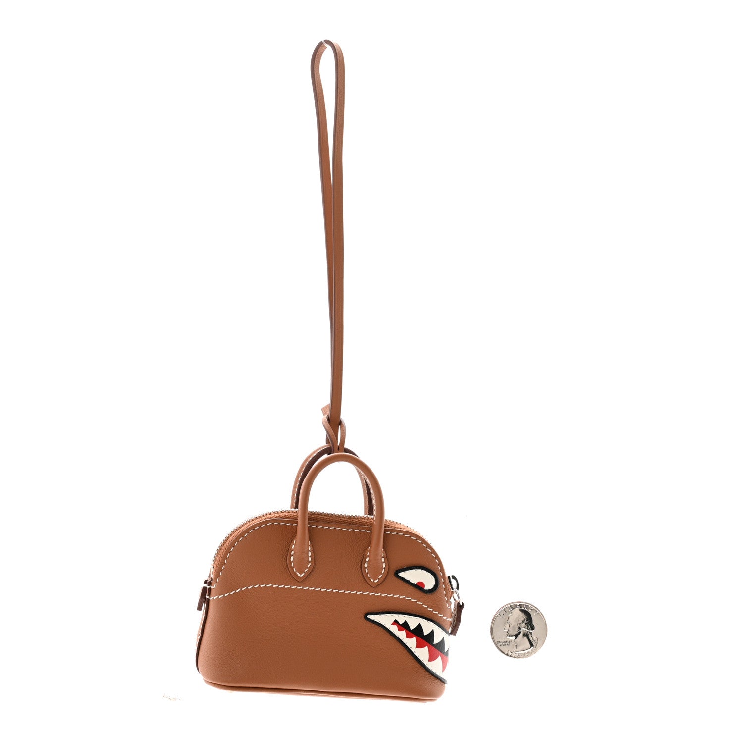 Swift Shark Bolide Bag Charm Gold