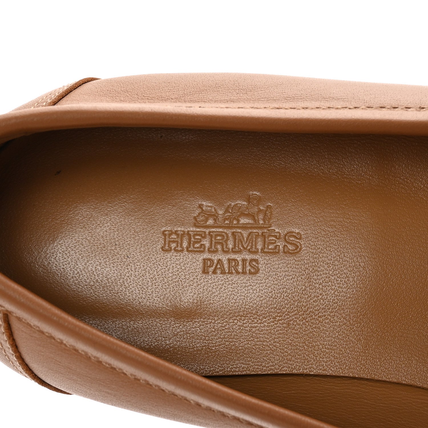 Calfskin Colette Loafer 36.5 Naturel