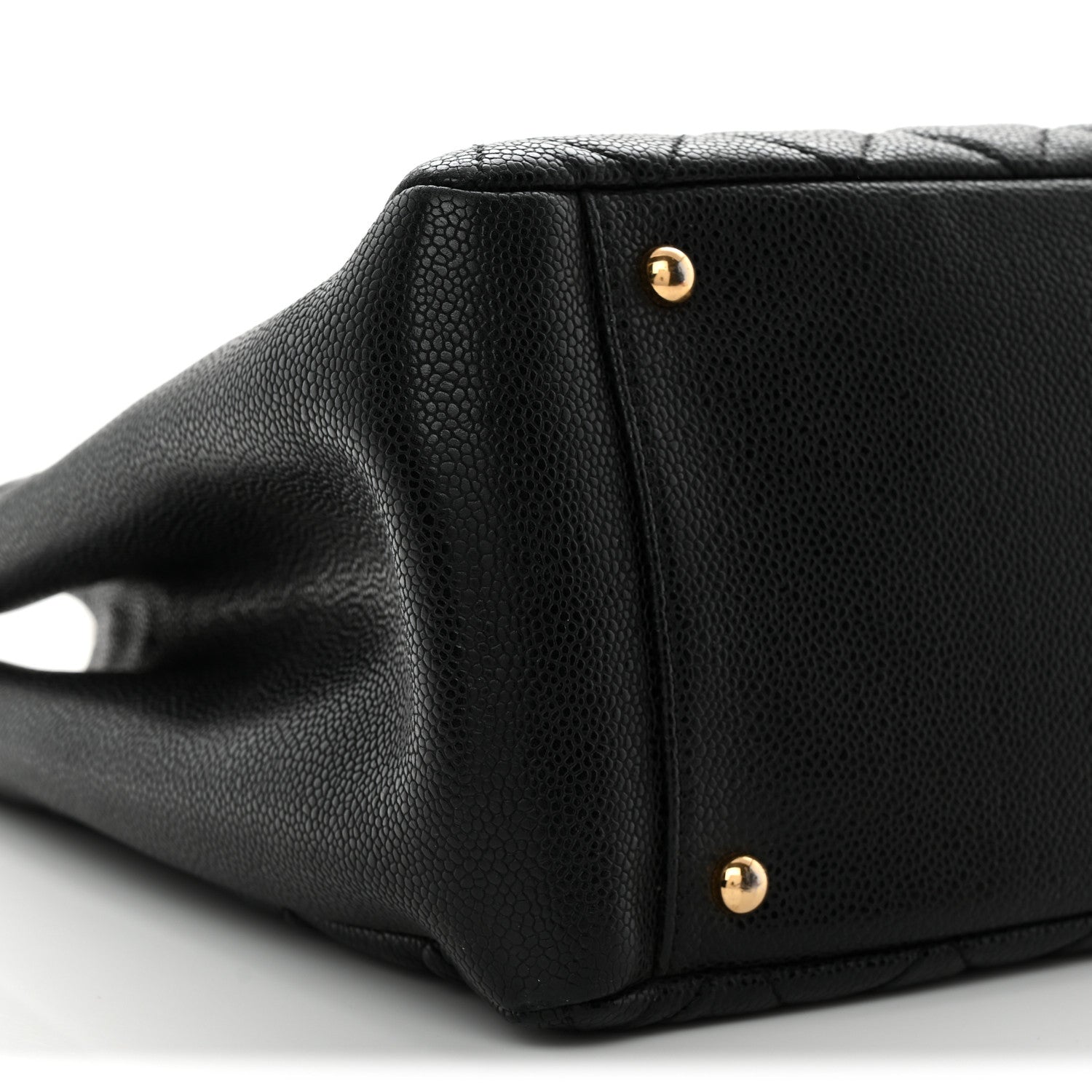 Caviar Quilted XL Grand Shopping Tote GST Black