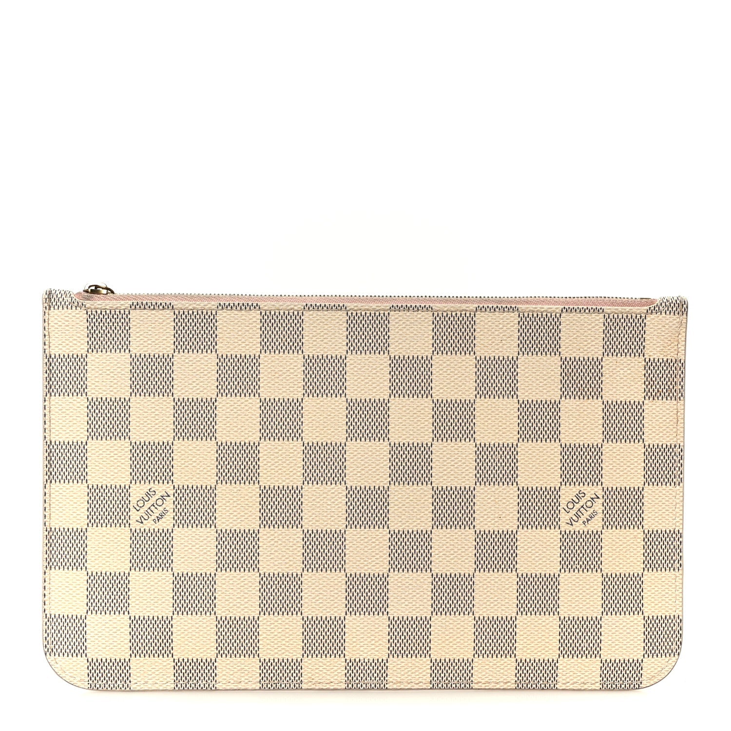 Damier Azur Neverfull MM GM Pochette Rose Ballerine