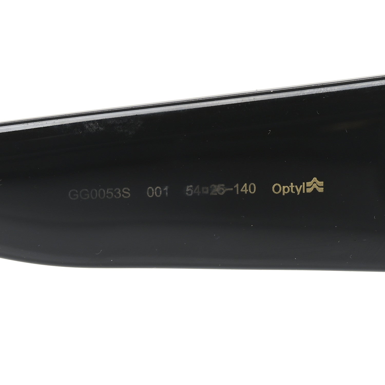 Acetate Square Frame Sunglasses GG0053S Black