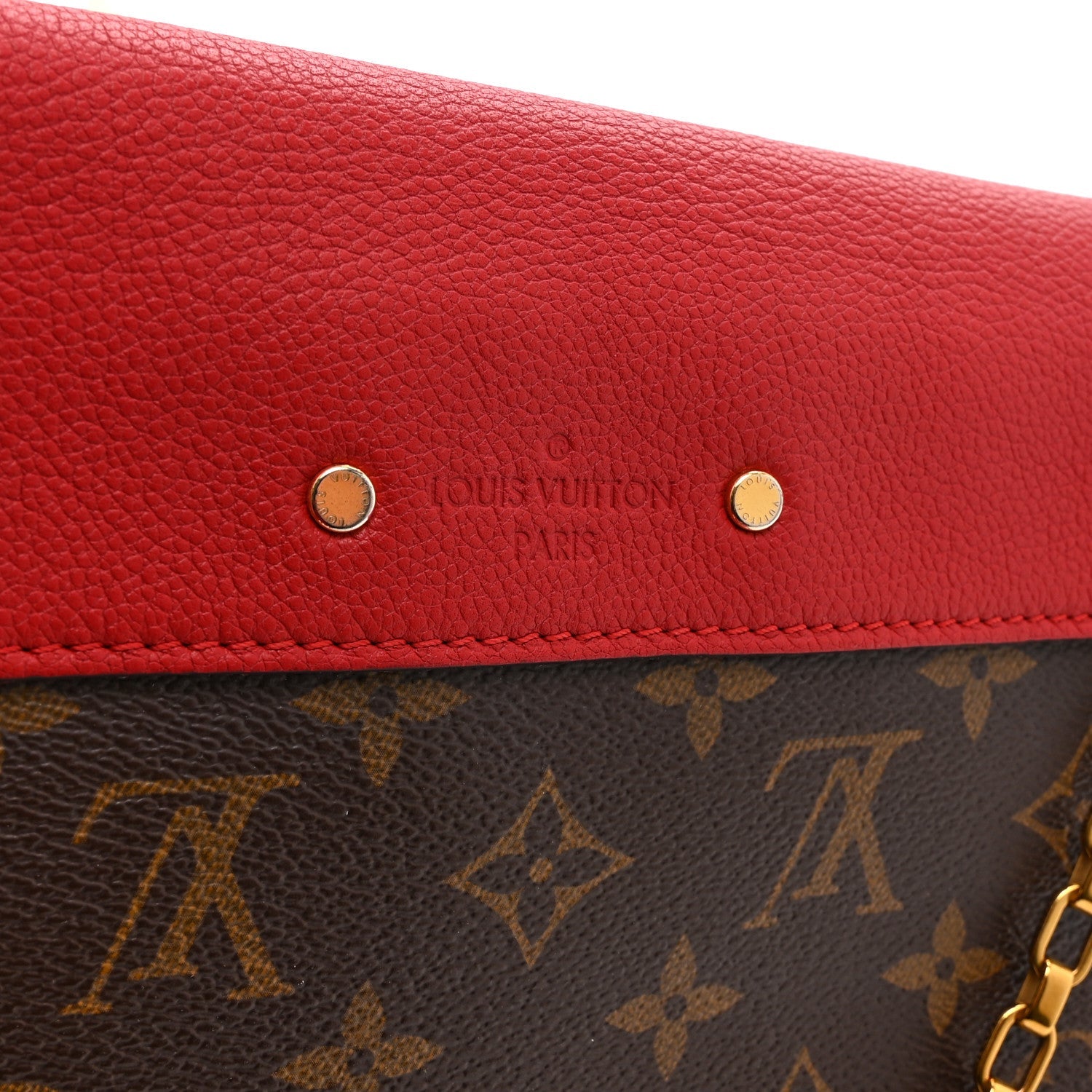 Monogram Pallas Chain Cherry