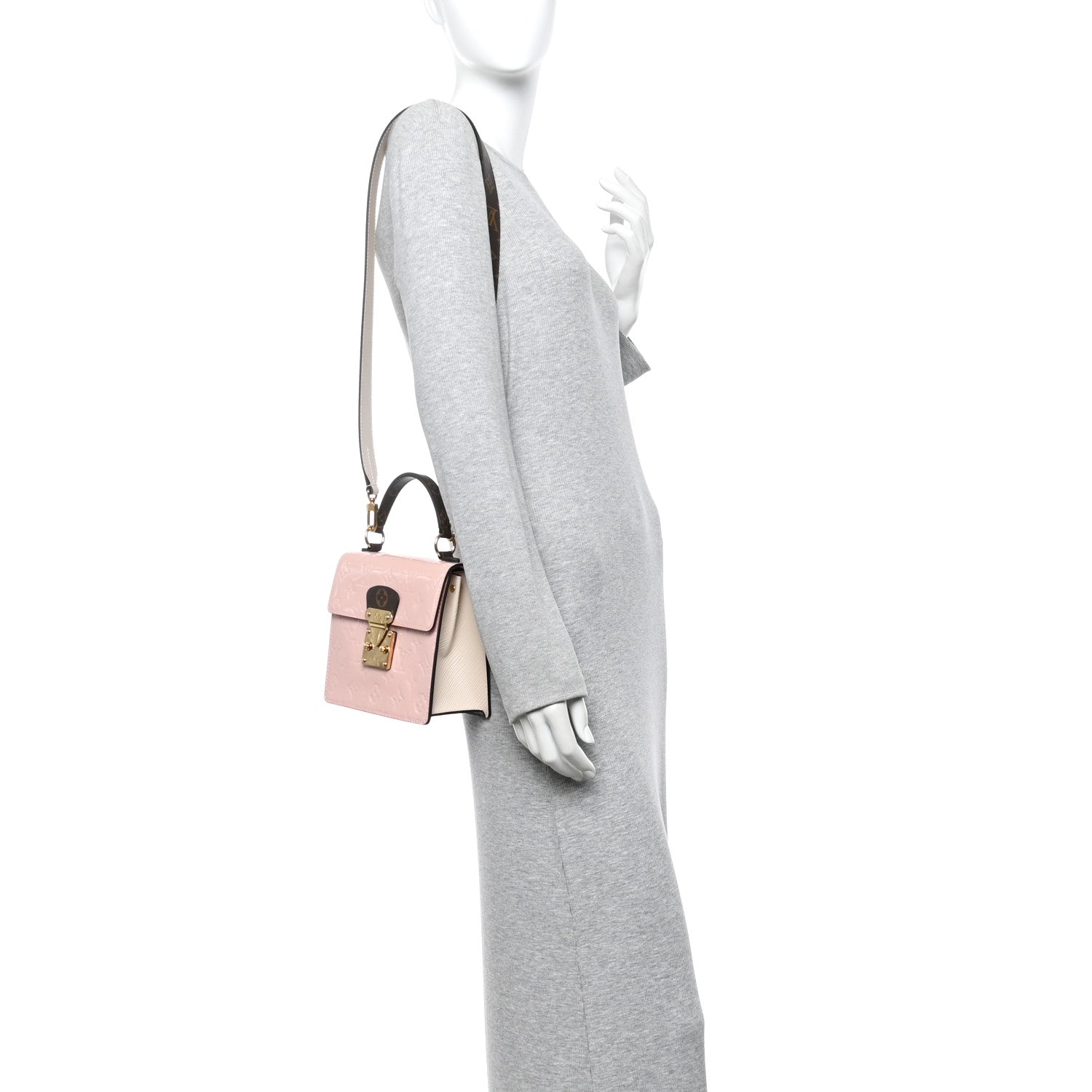 Vernis Epi Monogram Spring Street Rose Ballerine