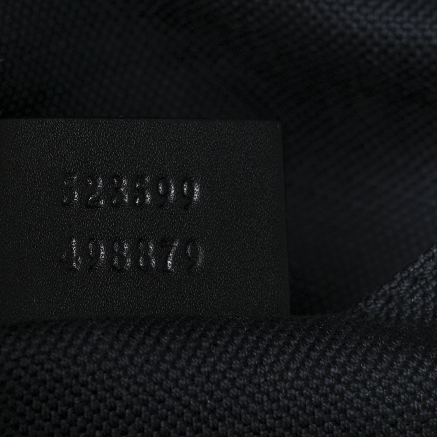GG Supreme Monogram Web Small Flat Messenger Bag Black Grey