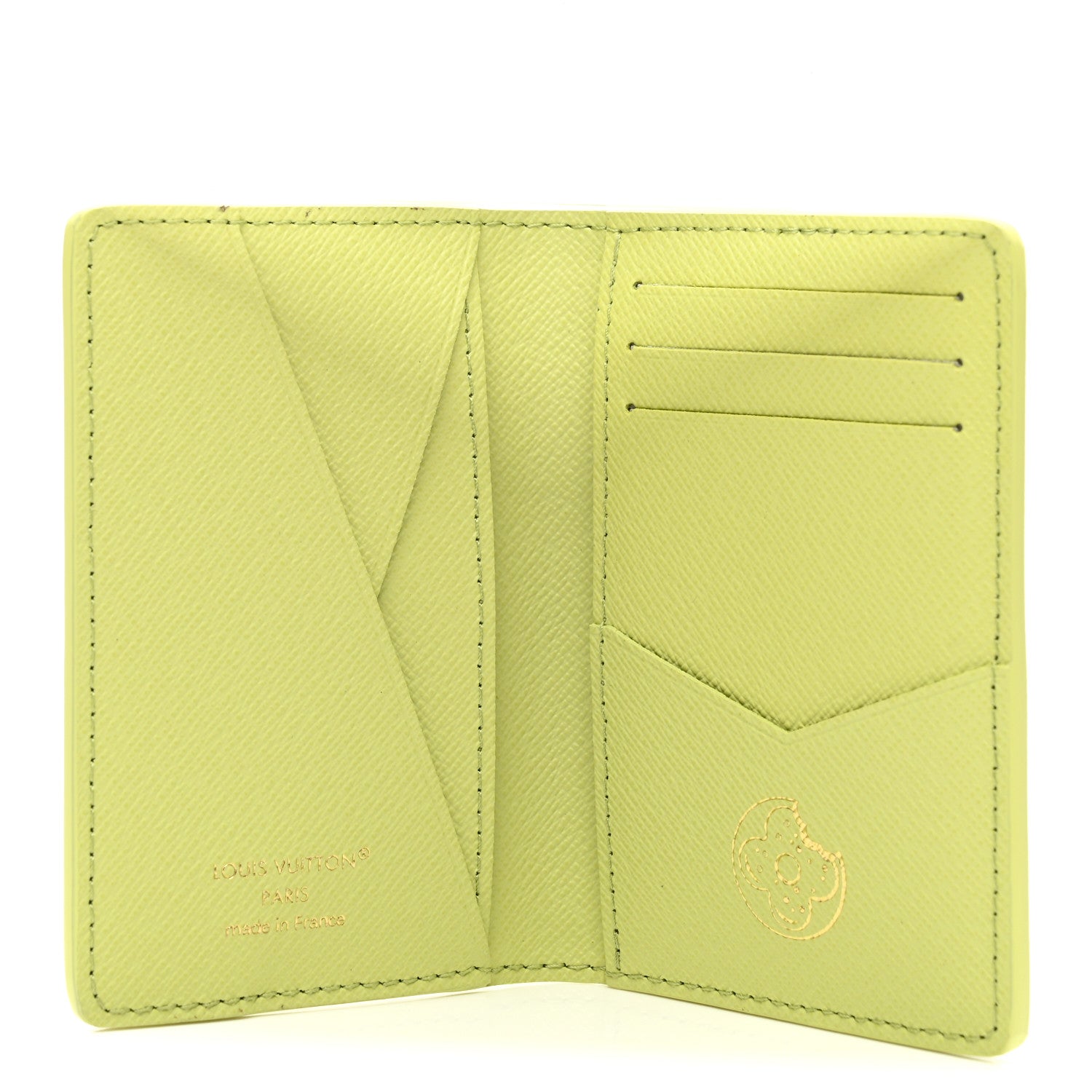 Monogram Donut Pocket Organizer  Pistachio
