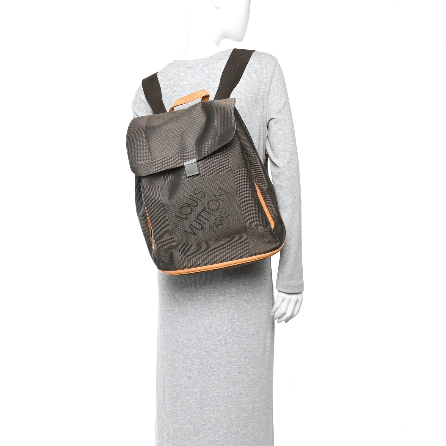 Damier Geant Pionnier Backpack Sable