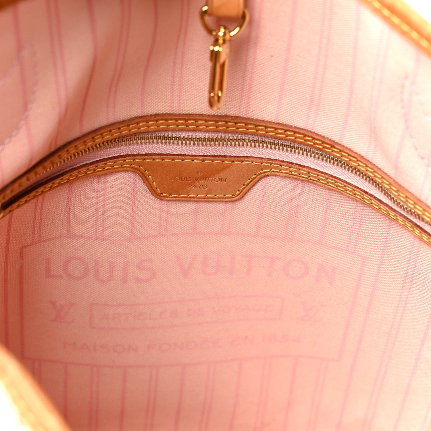 Damier Azur Neo Neverfull MM Rose Ballerine
