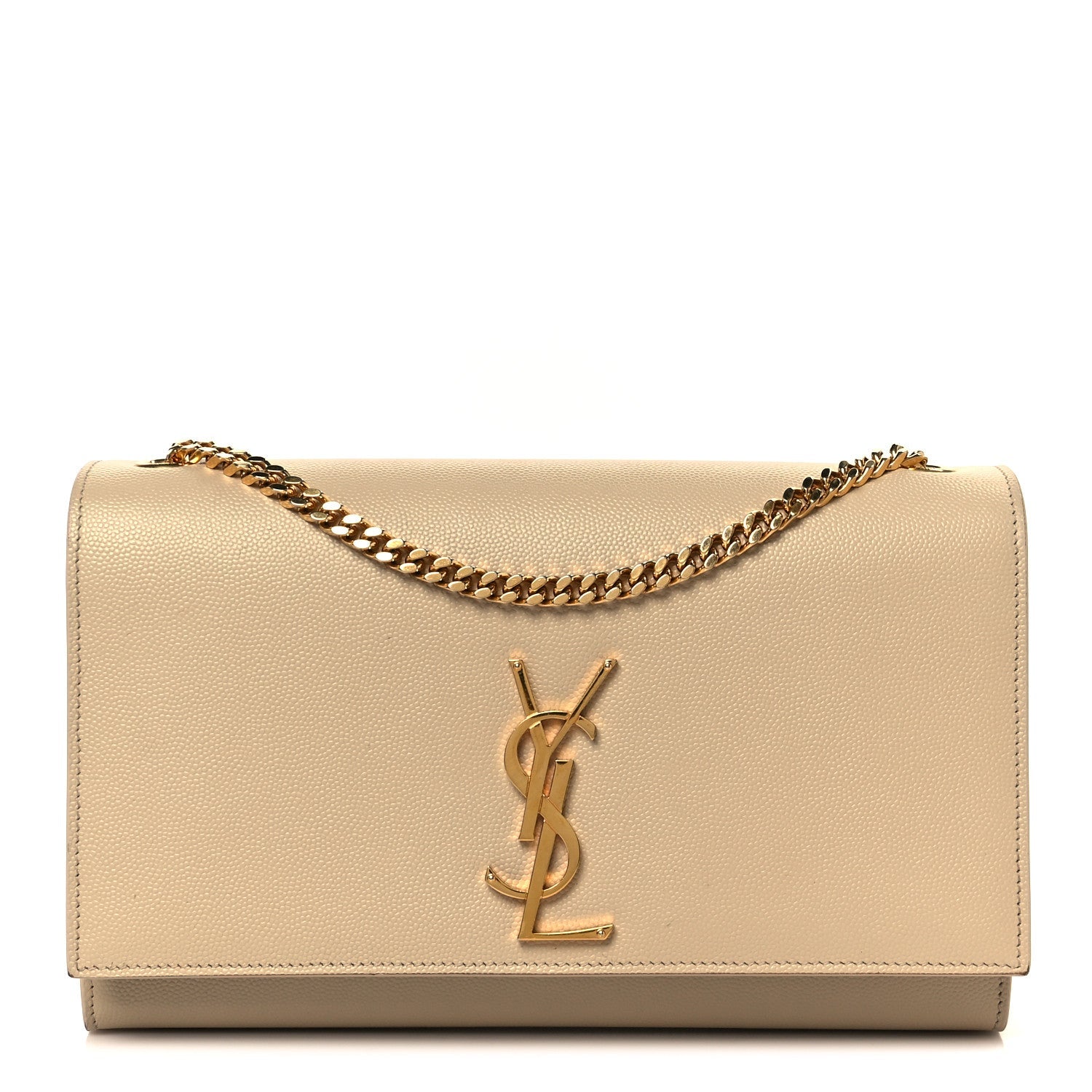 Grain De Poudre Medium Monogram Kate Satchel Nude Powder
