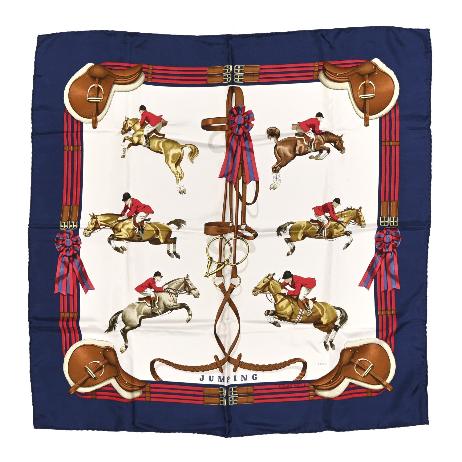 Silk Jumping Scarf 90