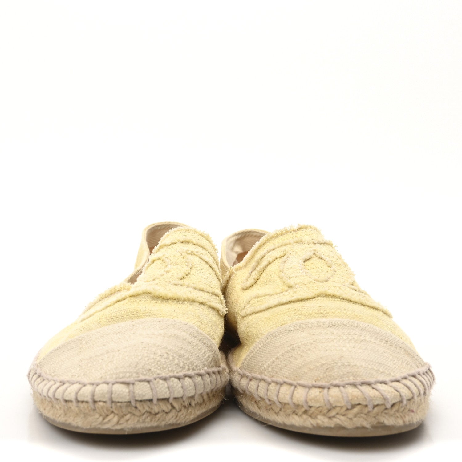 Tweed CC Espadrilles 39 Yellow