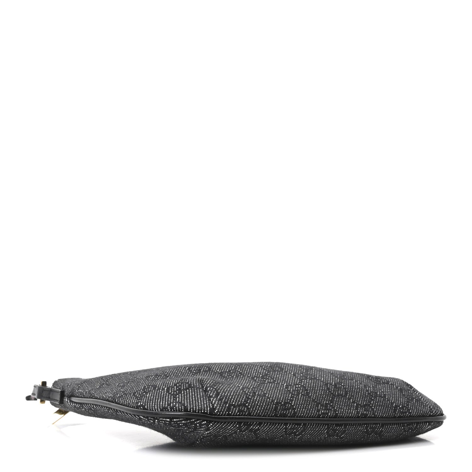 Denim Monogram Pochette Black