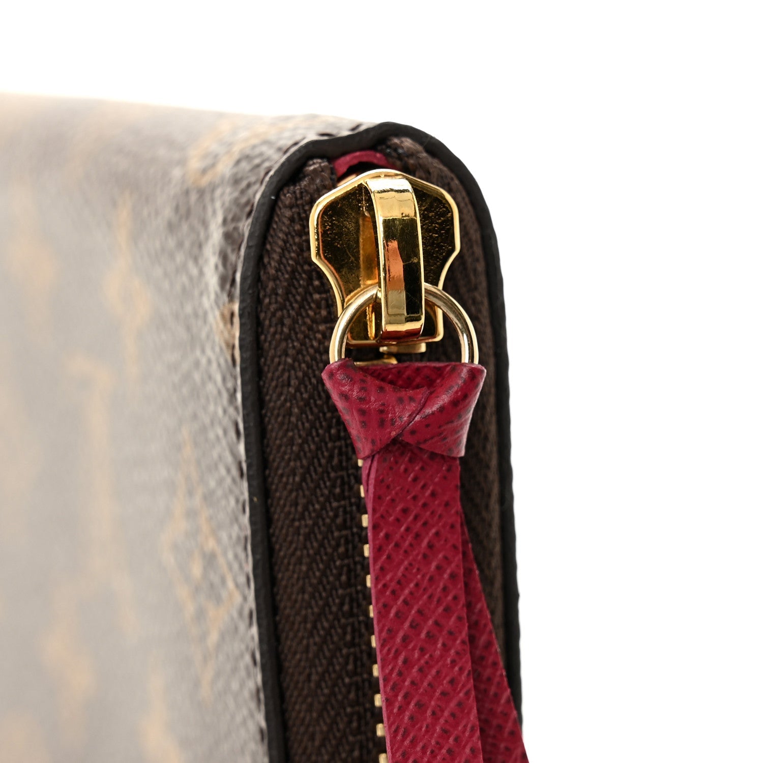 Monogram Clemence Wallet Fuchsia