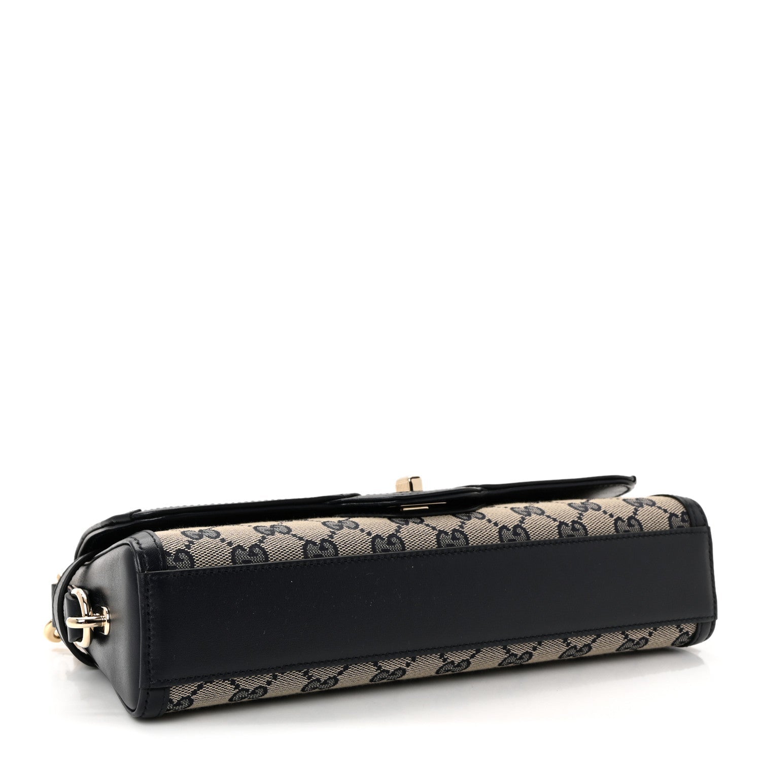 GG Monogram Small Luce Shoulder Bag Beige Blue